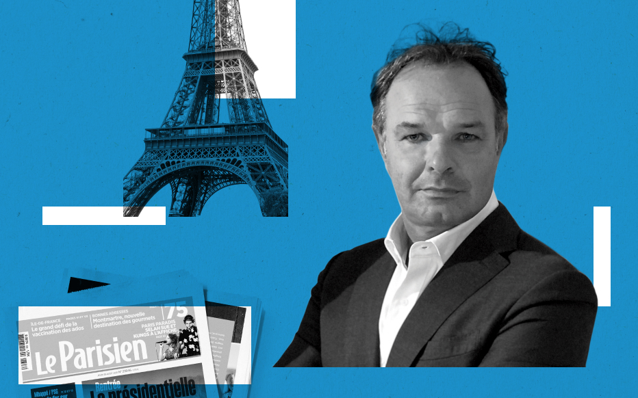 Nicolas Charbonneau, directeur des rédactions du Parisien - Aujourd'hui en France. DA Le Parisien