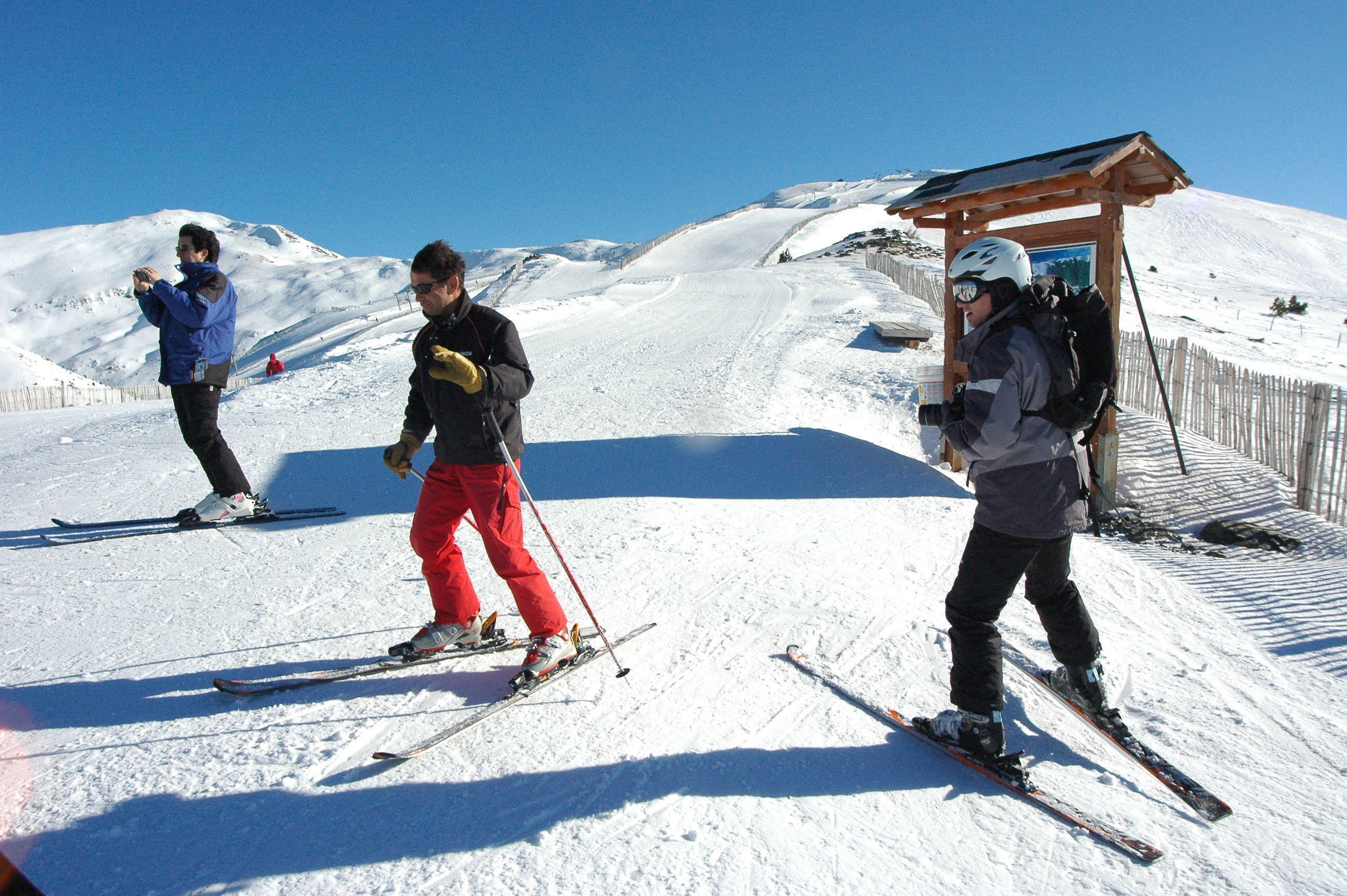 A  la fin de la saison  2013 , la station de Puigmal (Pyrénées-Orientales), réputée pour son ski sauvage, avait fermé ses portes. Elle avait ressuscité en 2021 en se spécialisant dans le free-ride. Mais pour combien de temps ? Image TopSud