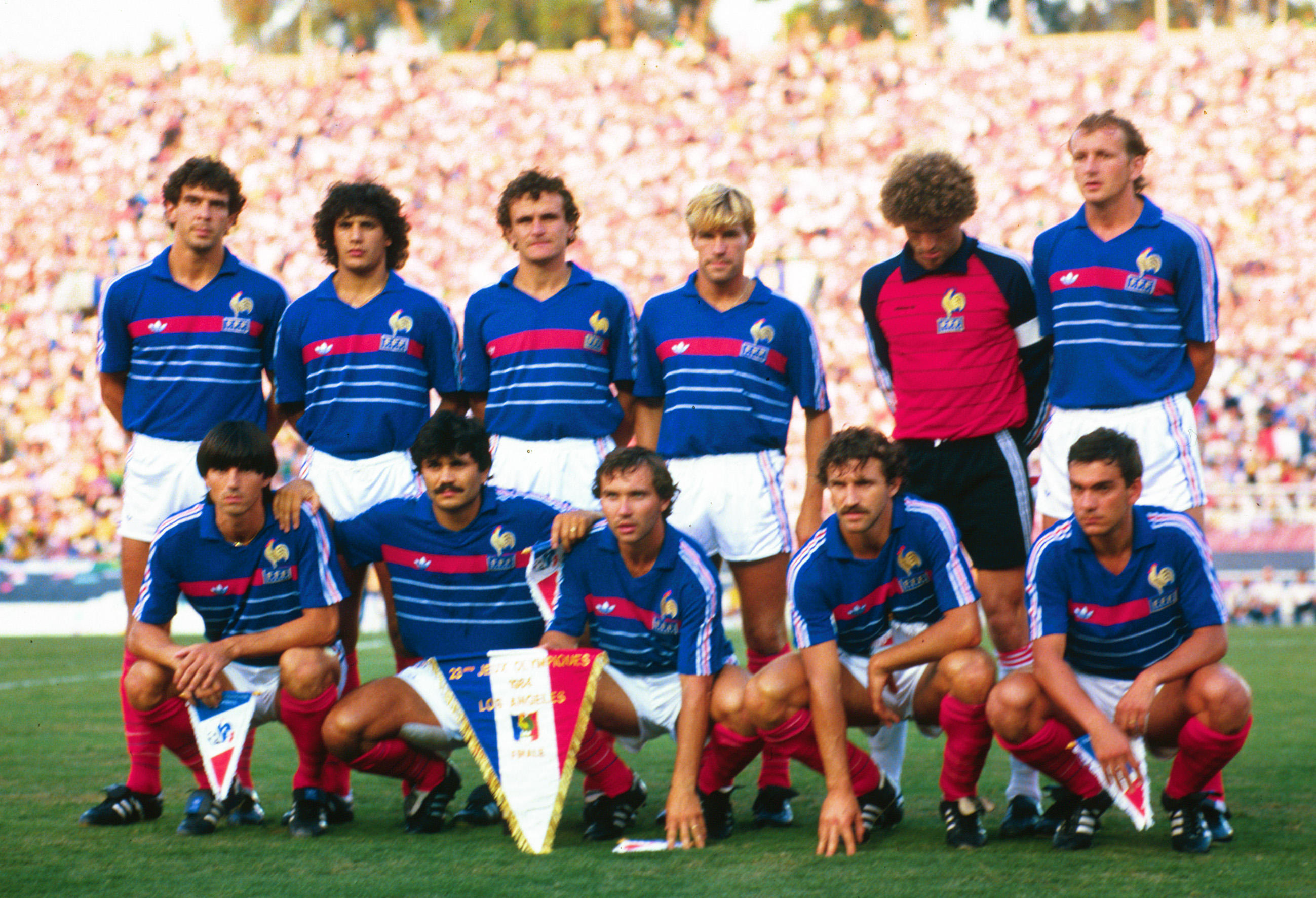 À Los Angeles en 1984, l'équipe de France olympique remporte le seul titre de son histoire en football... en attendant vendredi ? Icon Sport