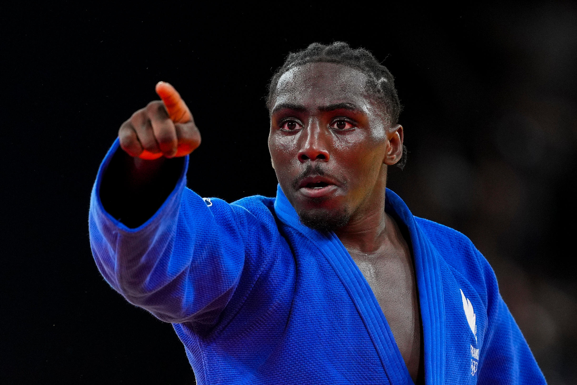 Joan Benjamin Gaba a débuté le judo à Trappes avant de passer par les clubs de Sèvres puis Chilly-Mazarin. (Photo by Hugo Pfeiffer/Icon Sport)