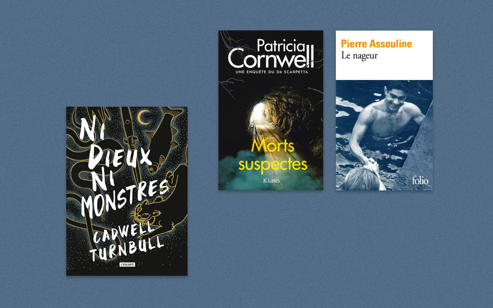 « Ni dieux ni monstres », de Caldwell Turnbull, « Morts suspectes », de Patricia Cornwell, « le Nageur », de Pierre Assouline... Notre sélection de livres pour cet été. Le Parisien-DA / DR