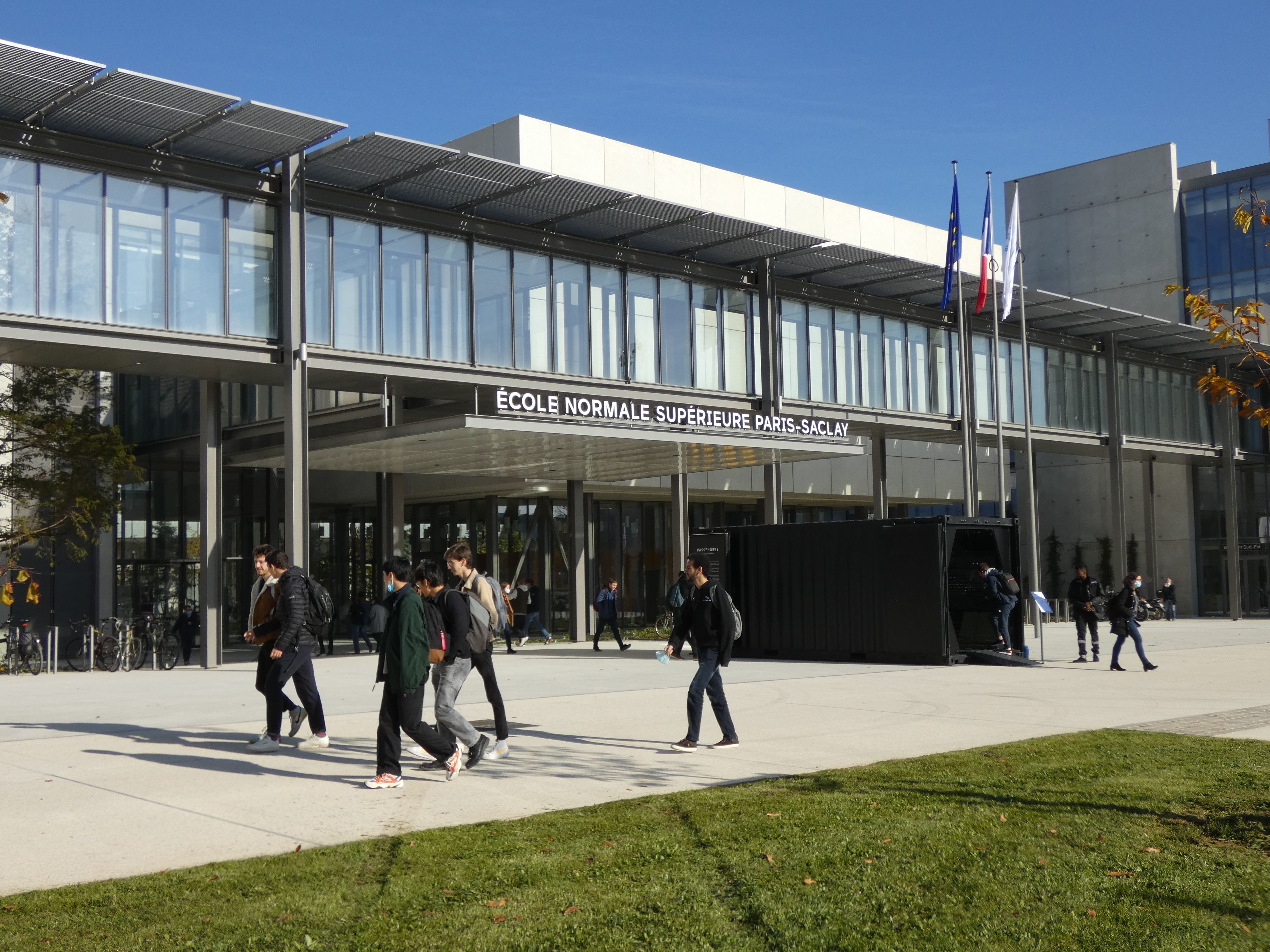 L'Ecole normale supérieure de Paris-Saclay est installée sur le plateau de Saclay depuis la rentrée 2020. Elle fait partie des écoles composantes de l'université Paris-Saclay classée 15e dans le classement de Shanghai. LP/Cecile Chevallier