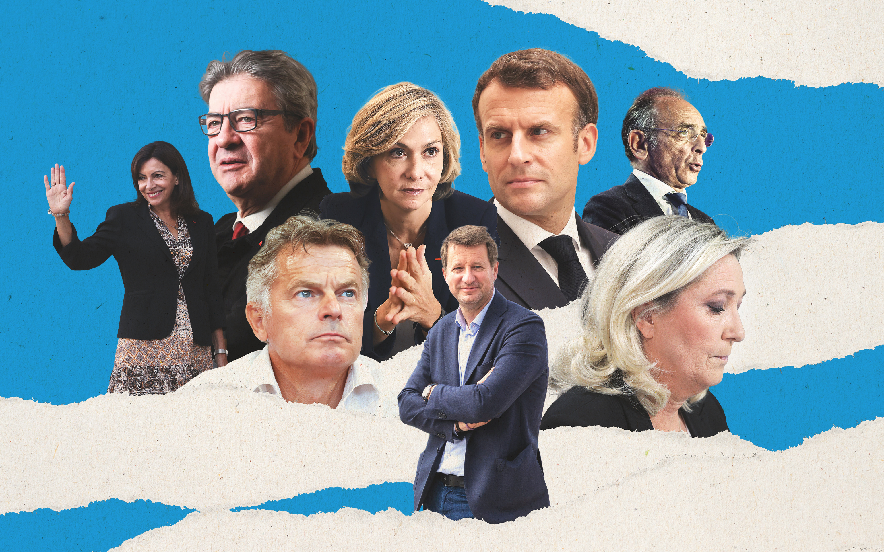 Huit candidats ont participé à l'émission diffusée sur TF1 ce lundi soir. Datagif pour Le Parisien