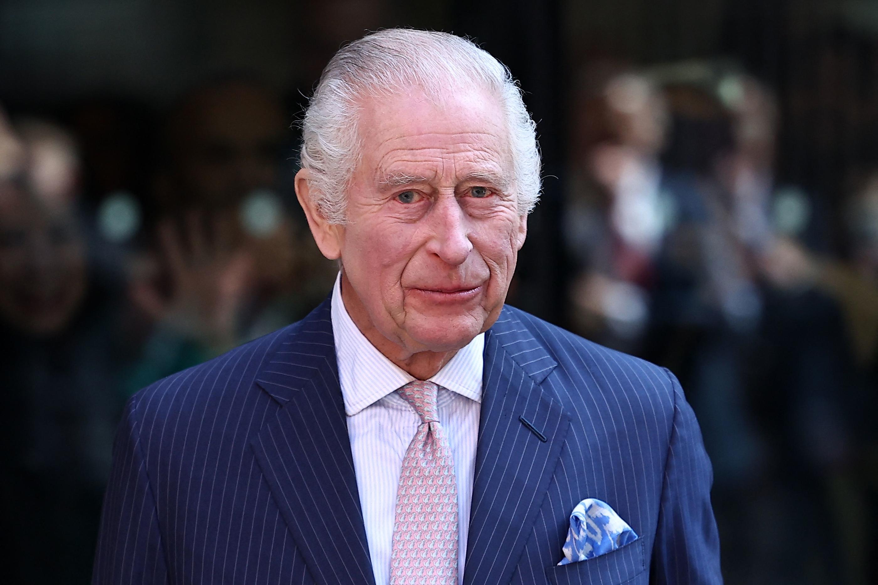 Trois mois après l'annonce de son cancer, le roi Charles III a repris ses activités royales le 30 avril. AFP/Henry Nicholls