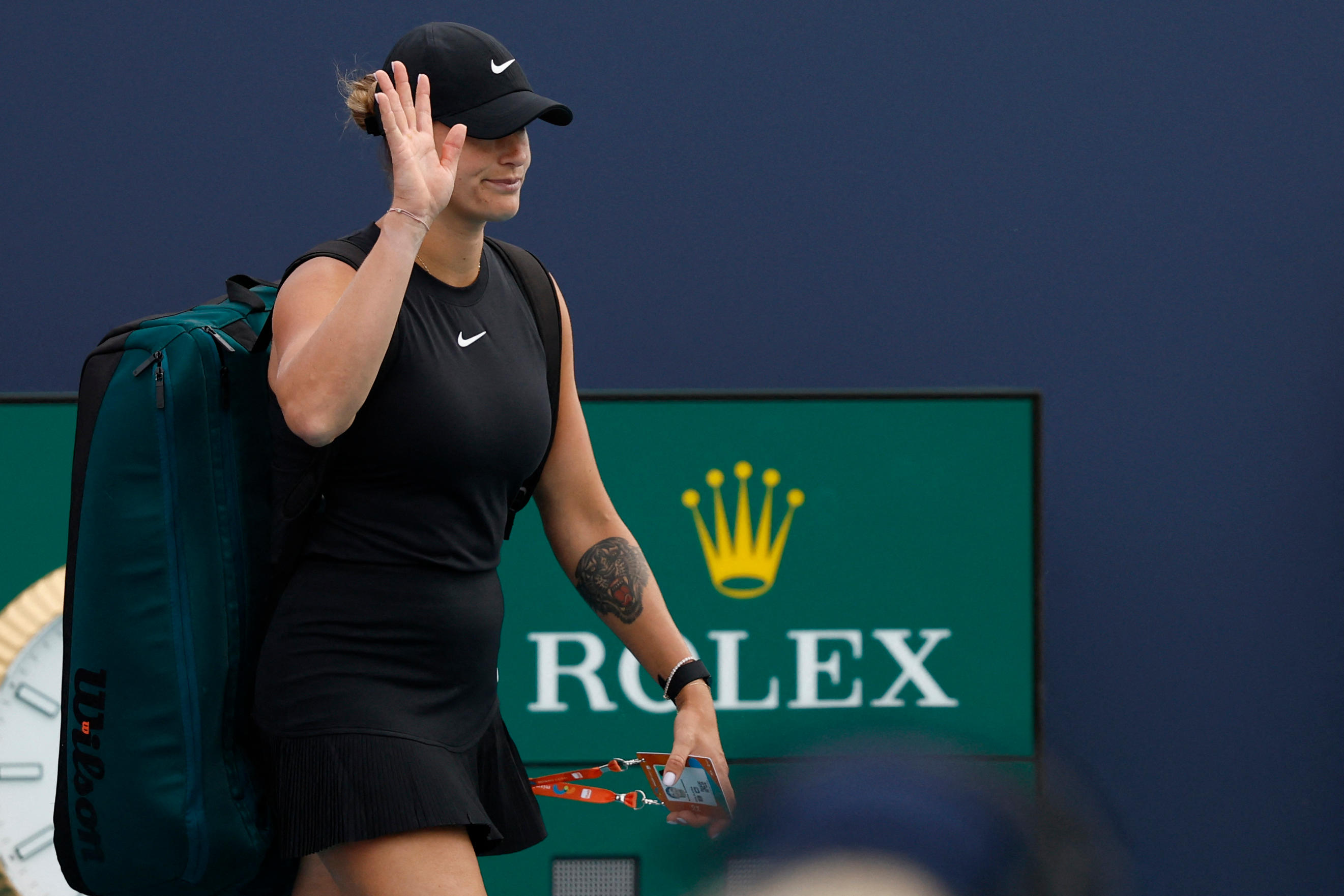 Aryna Sabalenka était de retour sur les courts à Miami (Geoff Burke-USA TODAY Sports)