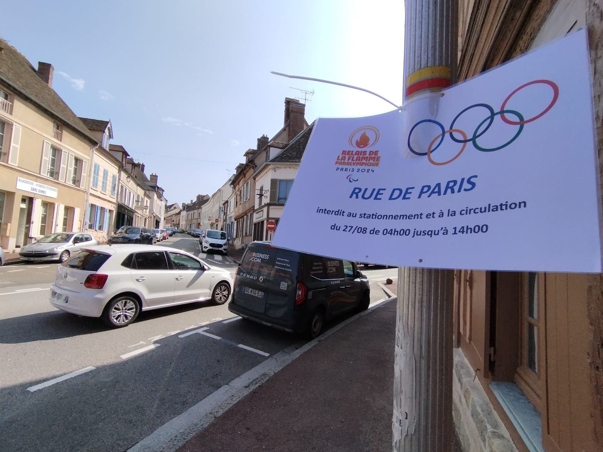 Houdan, le 22 août. Cette petite commune est la seule des Yvelines à accueillir un relais de la flamme paralympique ouvert au public. Le donjon sera au cœur de cette journée d'animations. LP/Mickaël Sizine