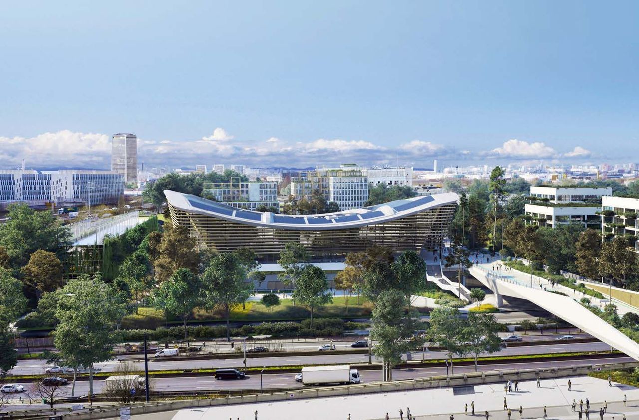 Le centre aquatique olympique sera construit à Saint-Denis, en face du Stade de France. A proximité immédiate de cet équipement sera installé un bassin temporaire, qui sera démonté après les Jeux. CAO