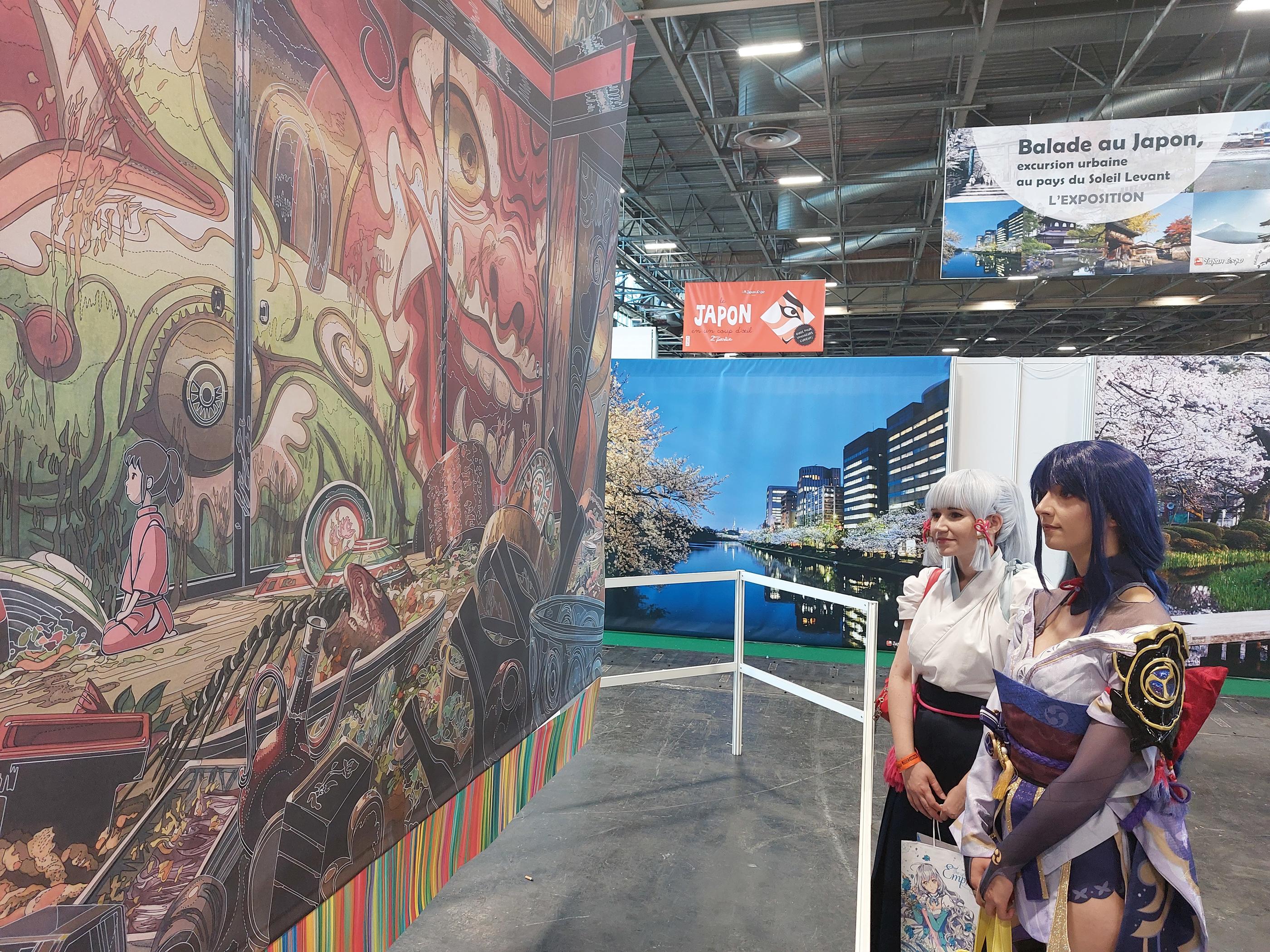 Naruto, One Piece, Goldorak… et la tapisserie d'Aubusson : à la Japan Expo,  le choc des cultures - Le Parisien