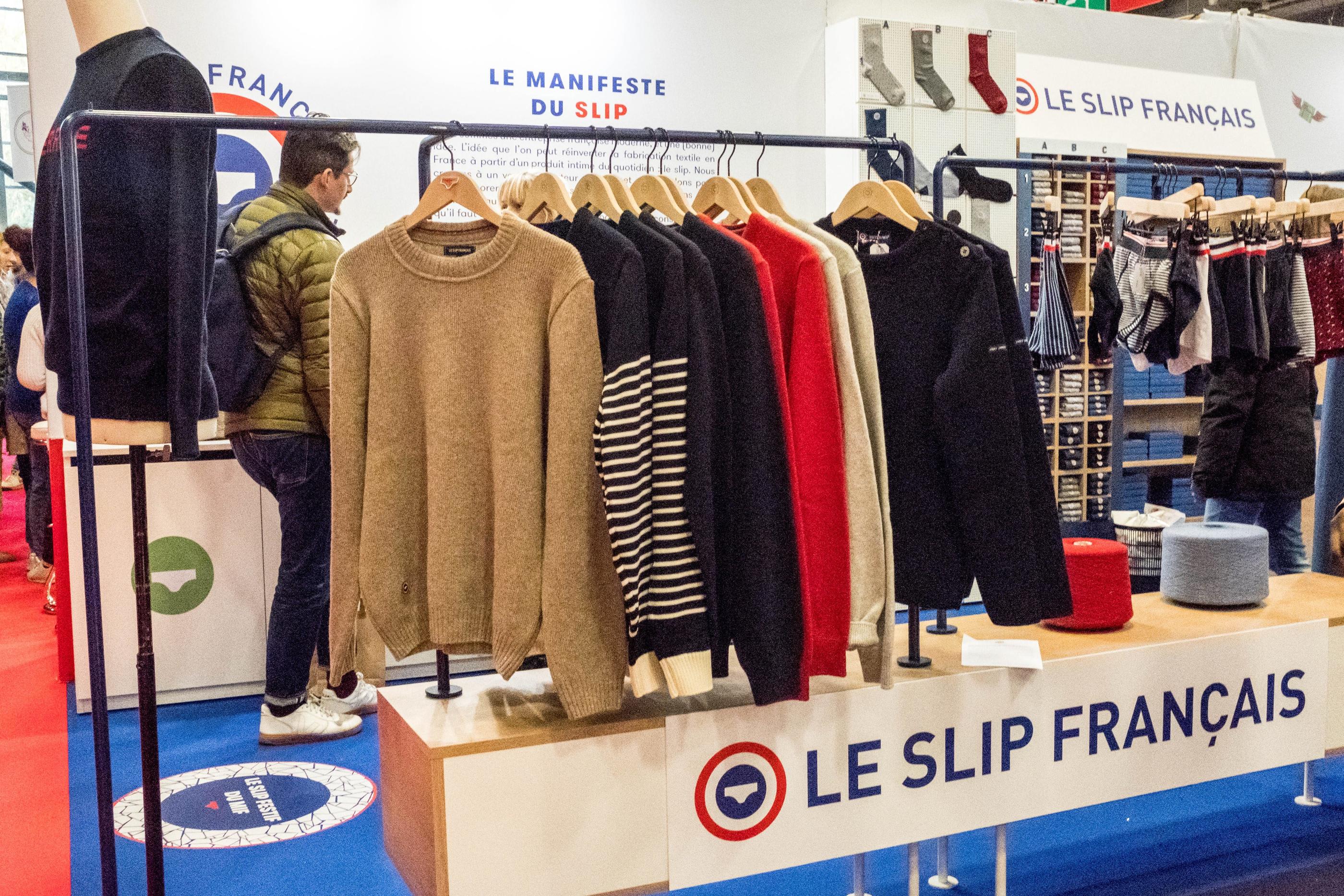 Les partenariats que peut avoir le Slip français avec les Galeries Lafayette et Monoprix lui permettent de vendre ses produits au grand public. IP3/MaxPPP/Bruno Levesque