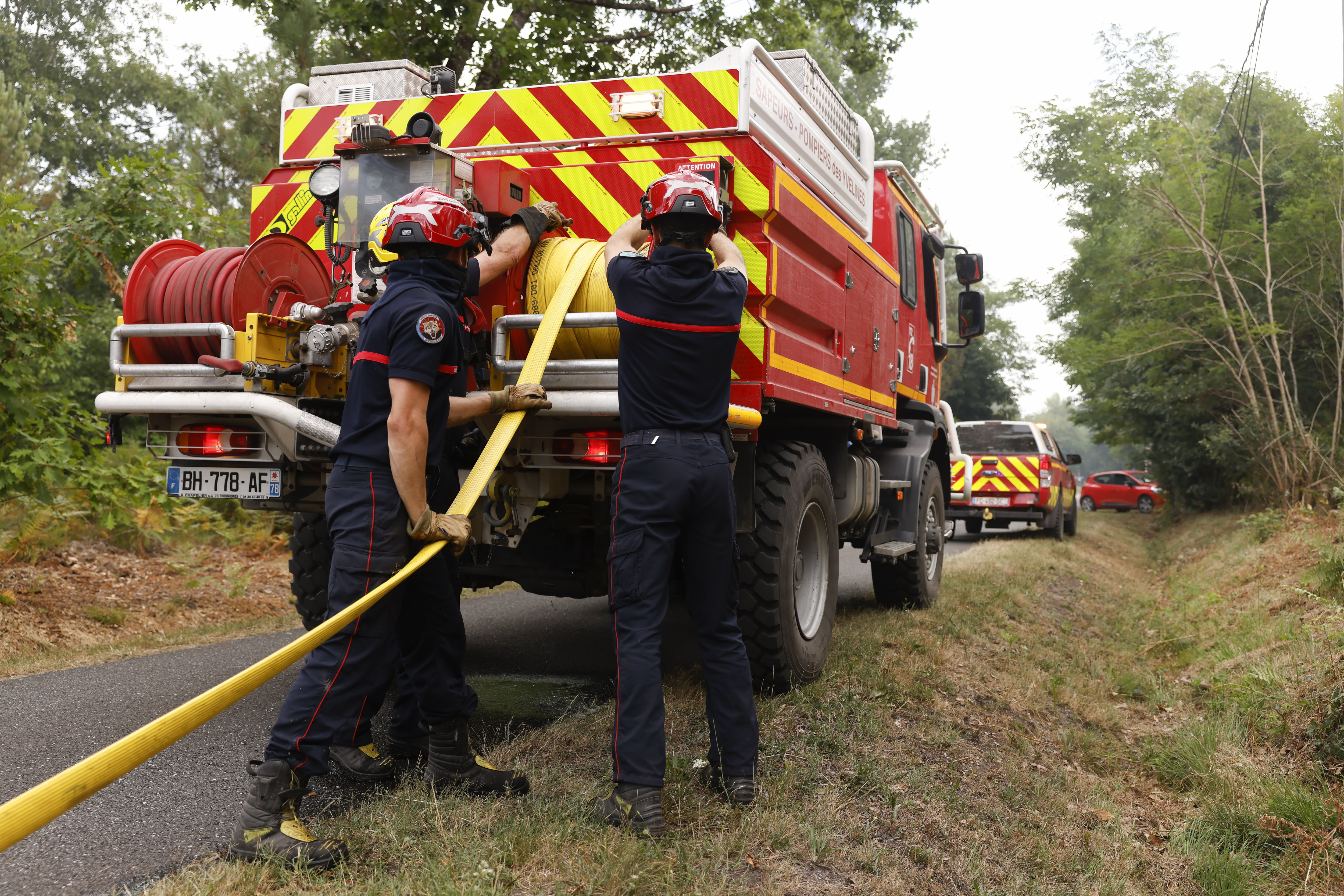 Les pompiers sont mobilisés depuis 1 heure du matin. (Illustration) LP / Olivier Corsan