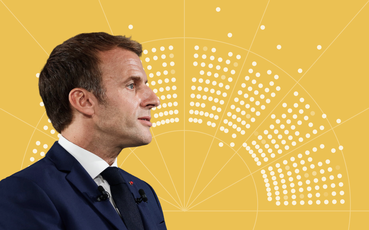 Emmanuel Macron devra faire sans majorité absolue. Collage Le Parisien