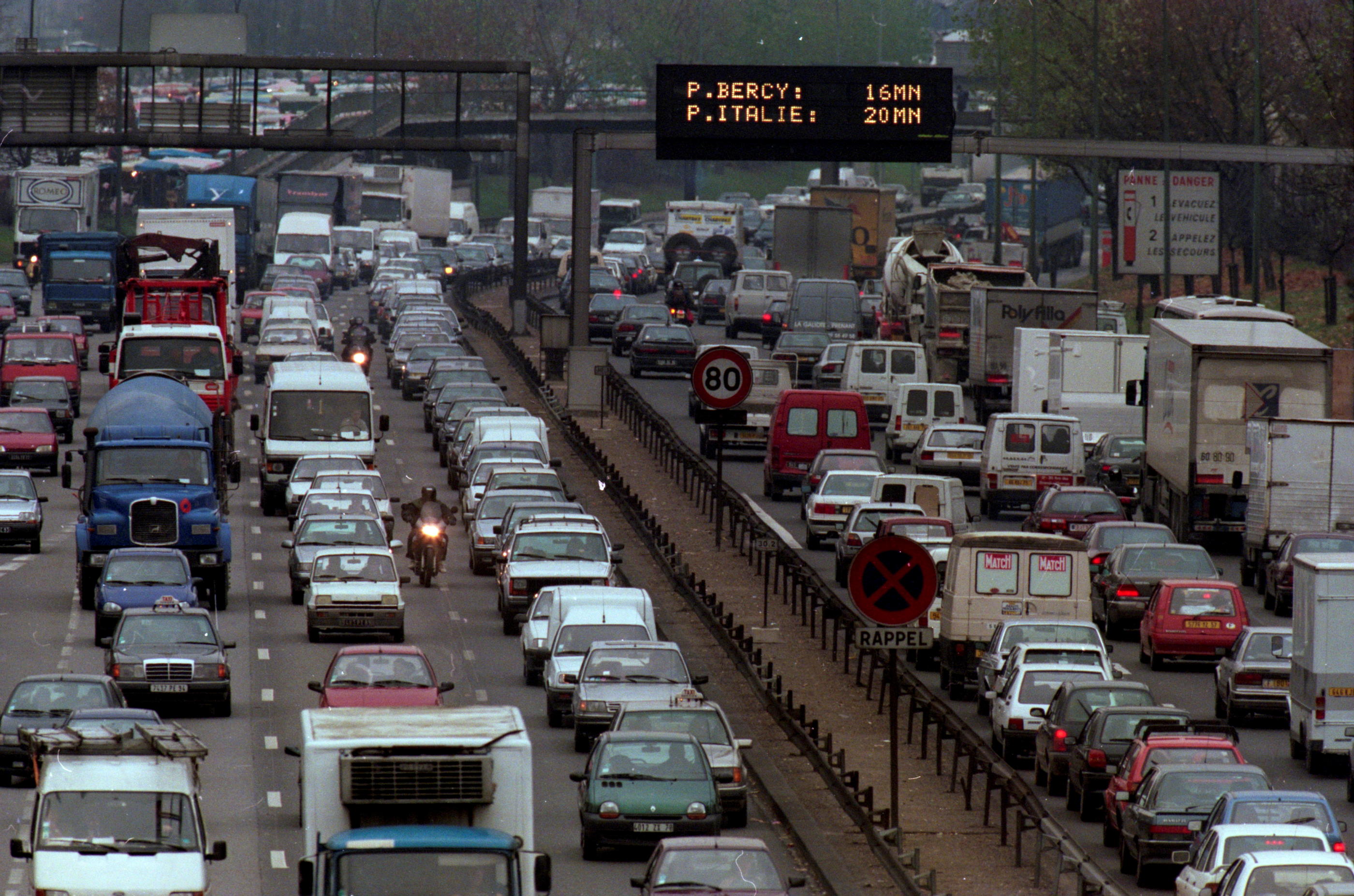 Selon la Dirif, si l’offre de circulation se dégrade à Paris et que ça bouchonne, il y aura forcément des répercussions sur tout le réseau de la région.  LP/Vincent Lesage