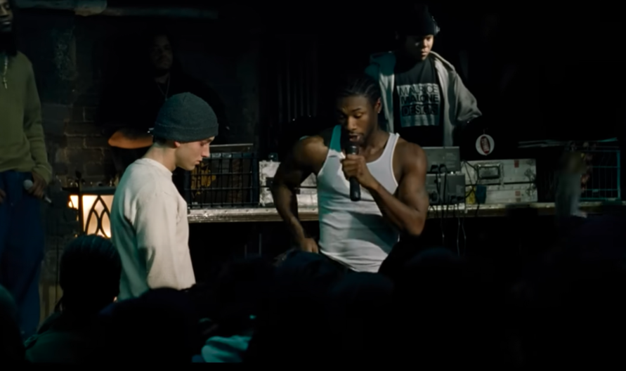 Nashawn Breedlove est célèbre pour avoir partagé l'écran avec Eminem dans le film "8 Mile". Capture d'écran / 8 mile