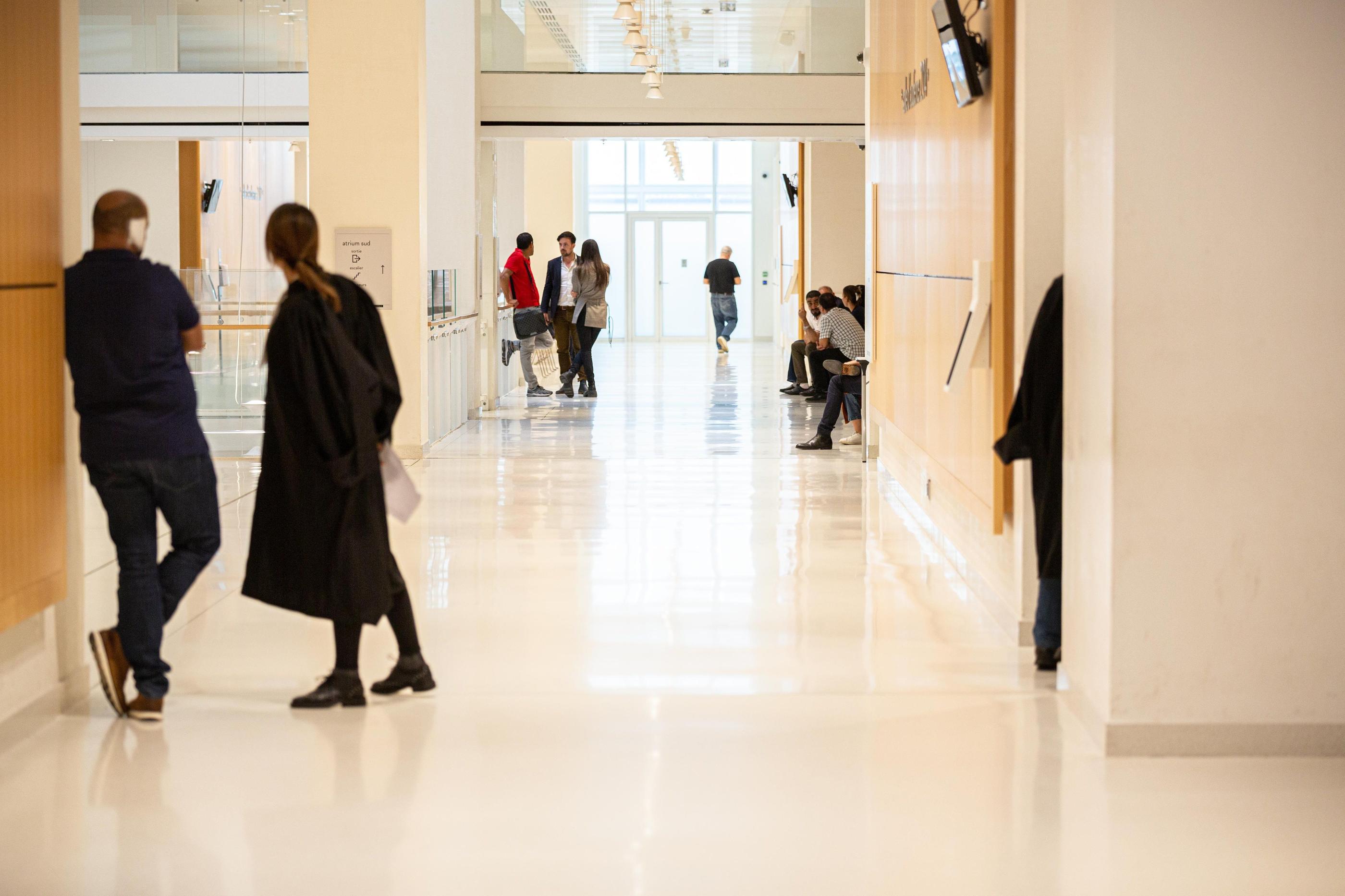 Tribunal judiciaire de Paris (XVIIe). Un jeune de Saint-Ouen, âgé de 18 ans, a été placé en détention provisoire la semaine dernière pour un home jacking survenu en janvier 2024 chez un couple d'avocats. LP/Stéphane Duprat