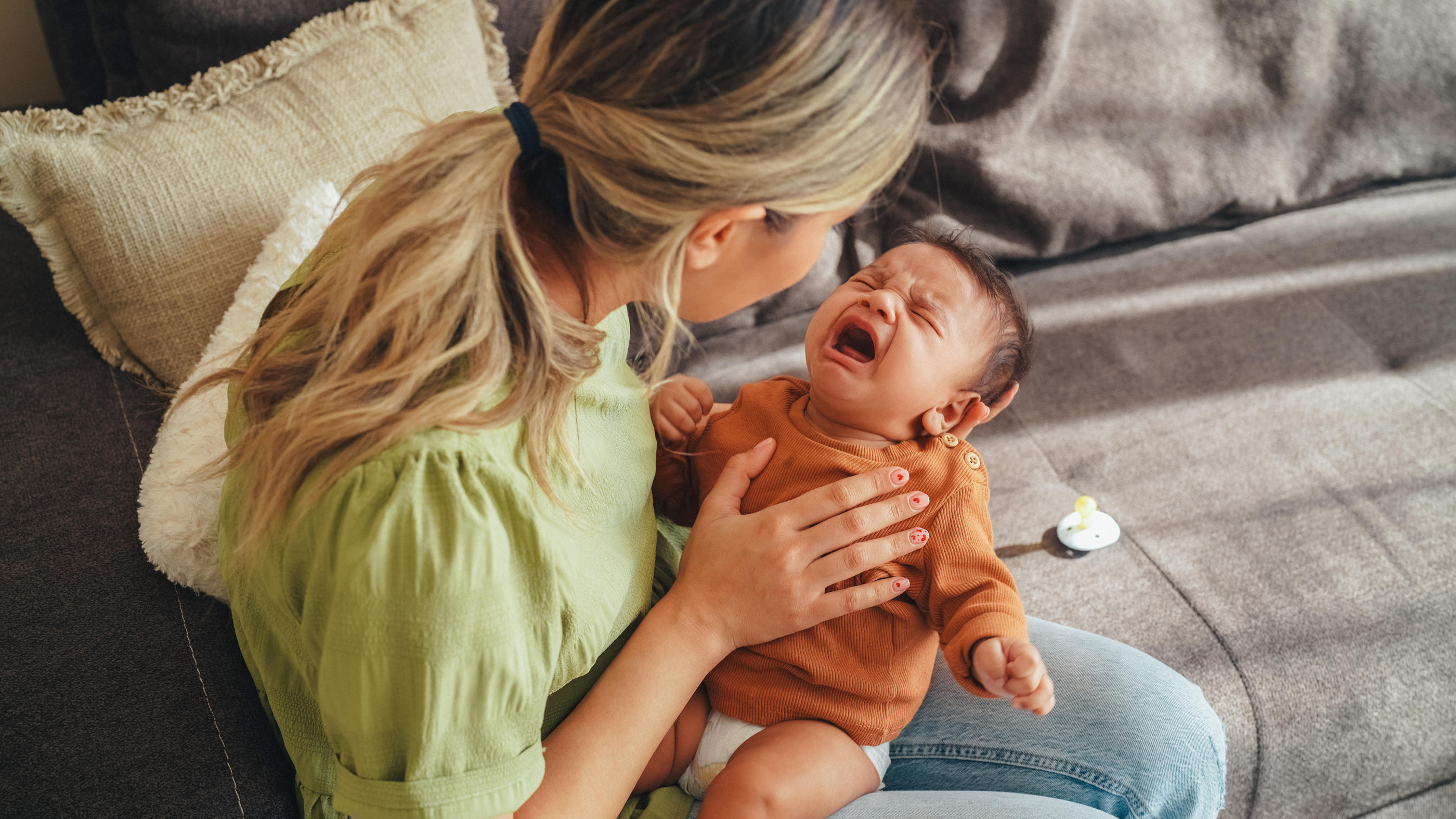 Les bébés sont les plus susceptibles de faire une forme grave de la Toux des 100 jours — le surnom de la coqueluche —, surtout s’ils ne sont pas immunisés (illustration). Istock