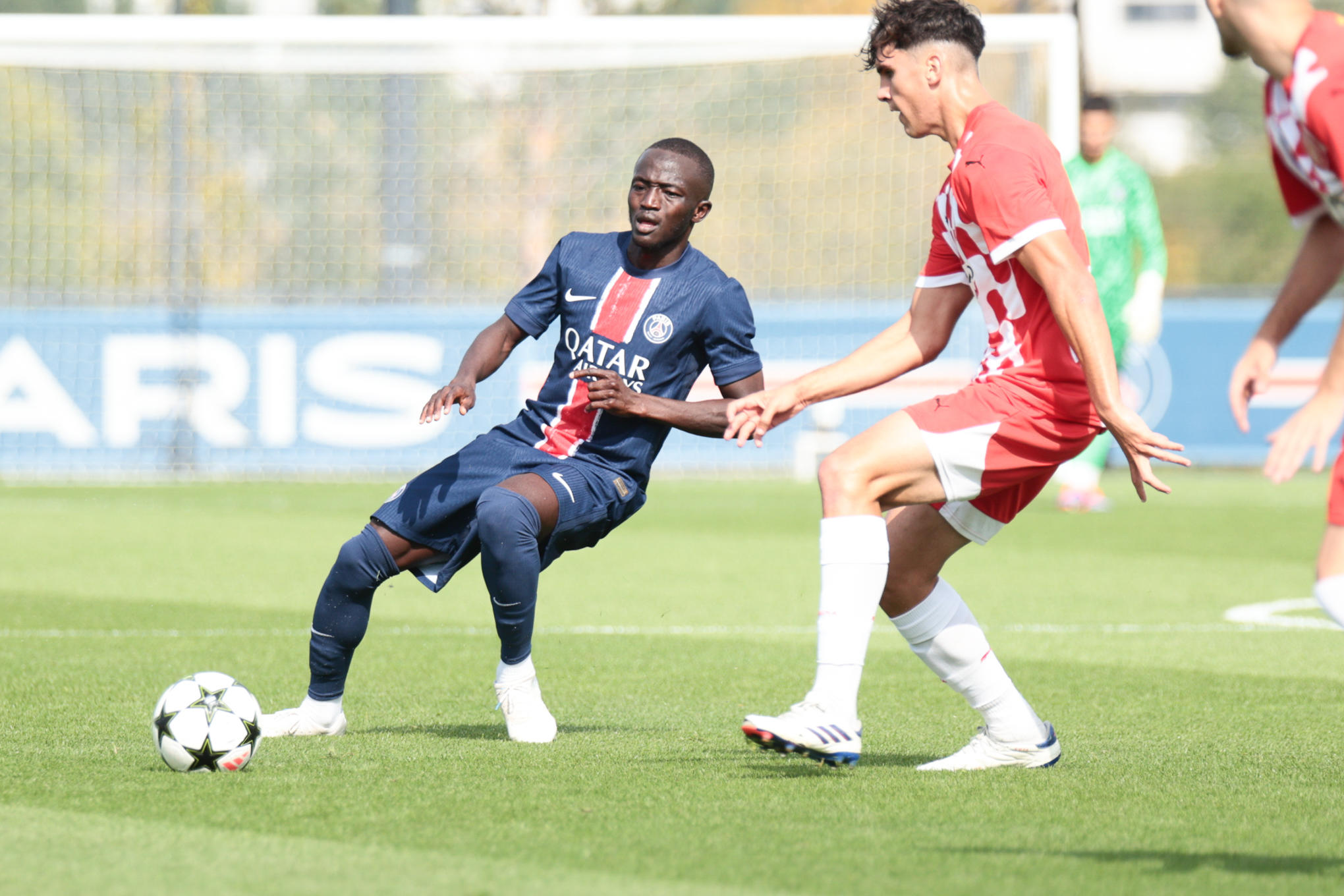 Mahamadou Sangaré a été très discret sur le front de l'attaque. Photo Kevin Domas/Icon Sport