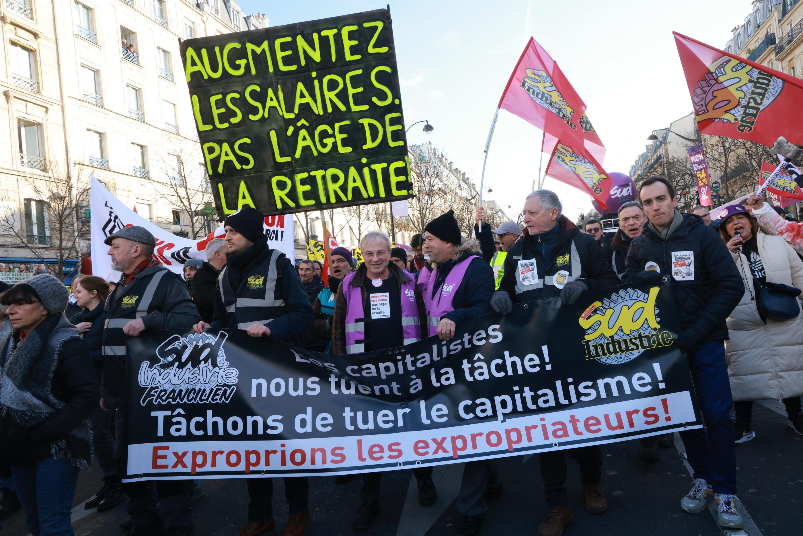 La mobilisation contre la réforme menée par la Première Ministre Elisabeth Borne n'a pas faibli, ce mardi. LP/Philippe Lavieille