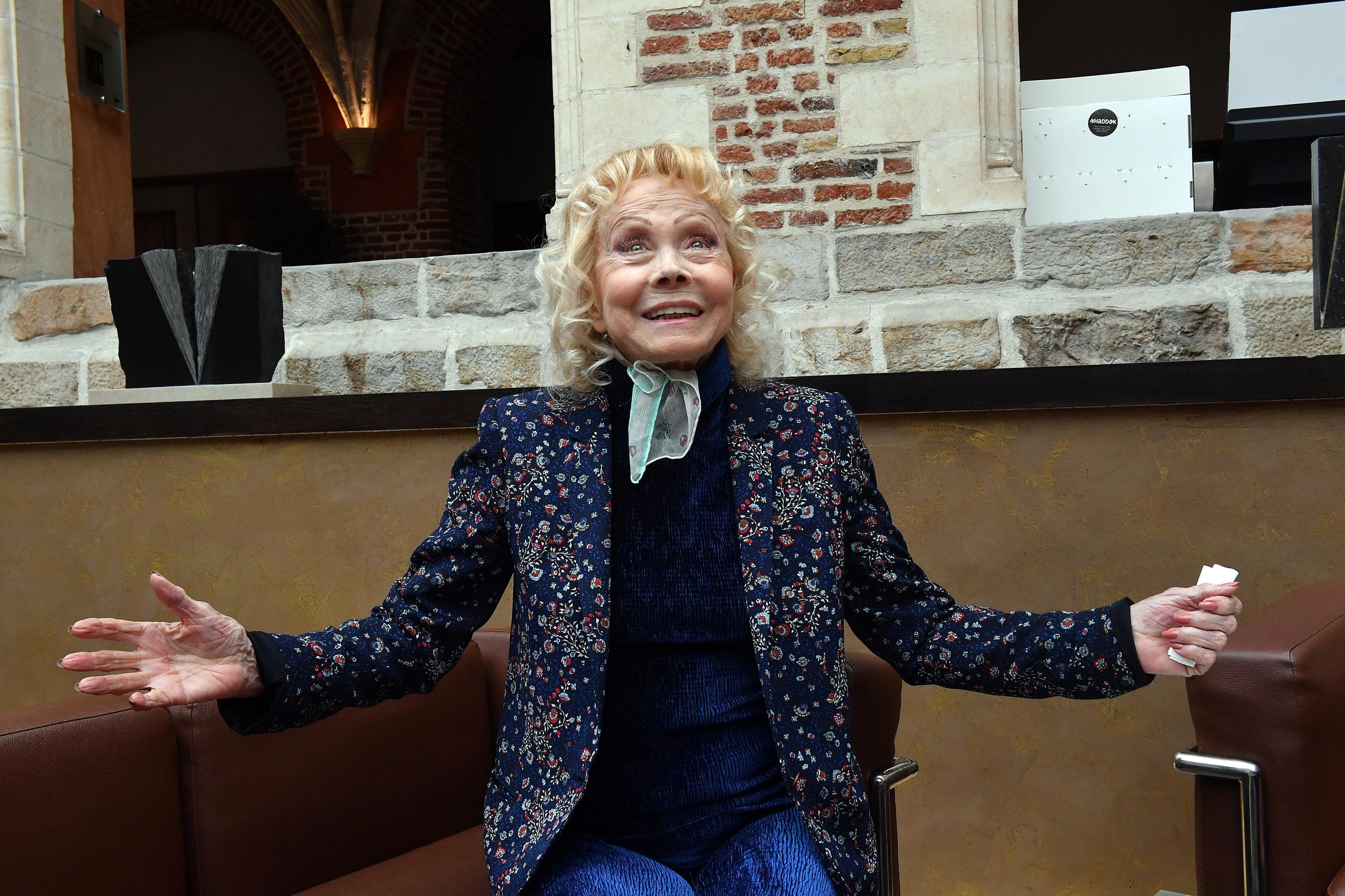 «Je chante toujours bien, je travaille ma voix tous les jours, j’ai la chance d’être en bonne santé, mais je vais avoir 85 ans», confie Isabelle Aubret. Photopqr/« La Voix-du-Nord »/Philippe Pauchet
