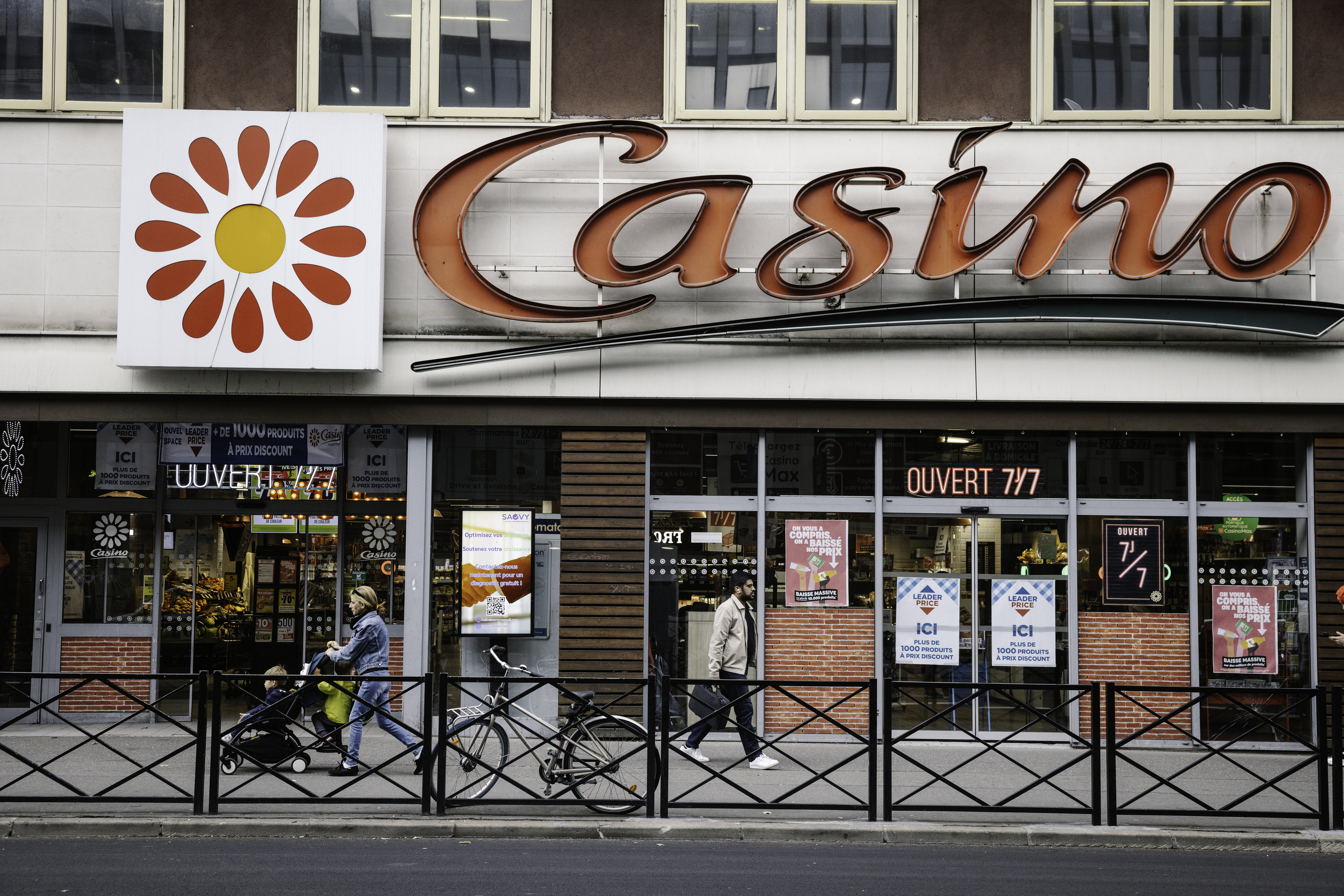 Le groupe Casino emploie plus 50 000 personnes en France. LP/Arnaud Dumontier