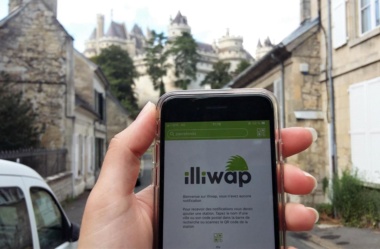 <b></b> A Pierrefonds (Oise), 300 personnes ont déjà téléchargé l’application Illiwap.