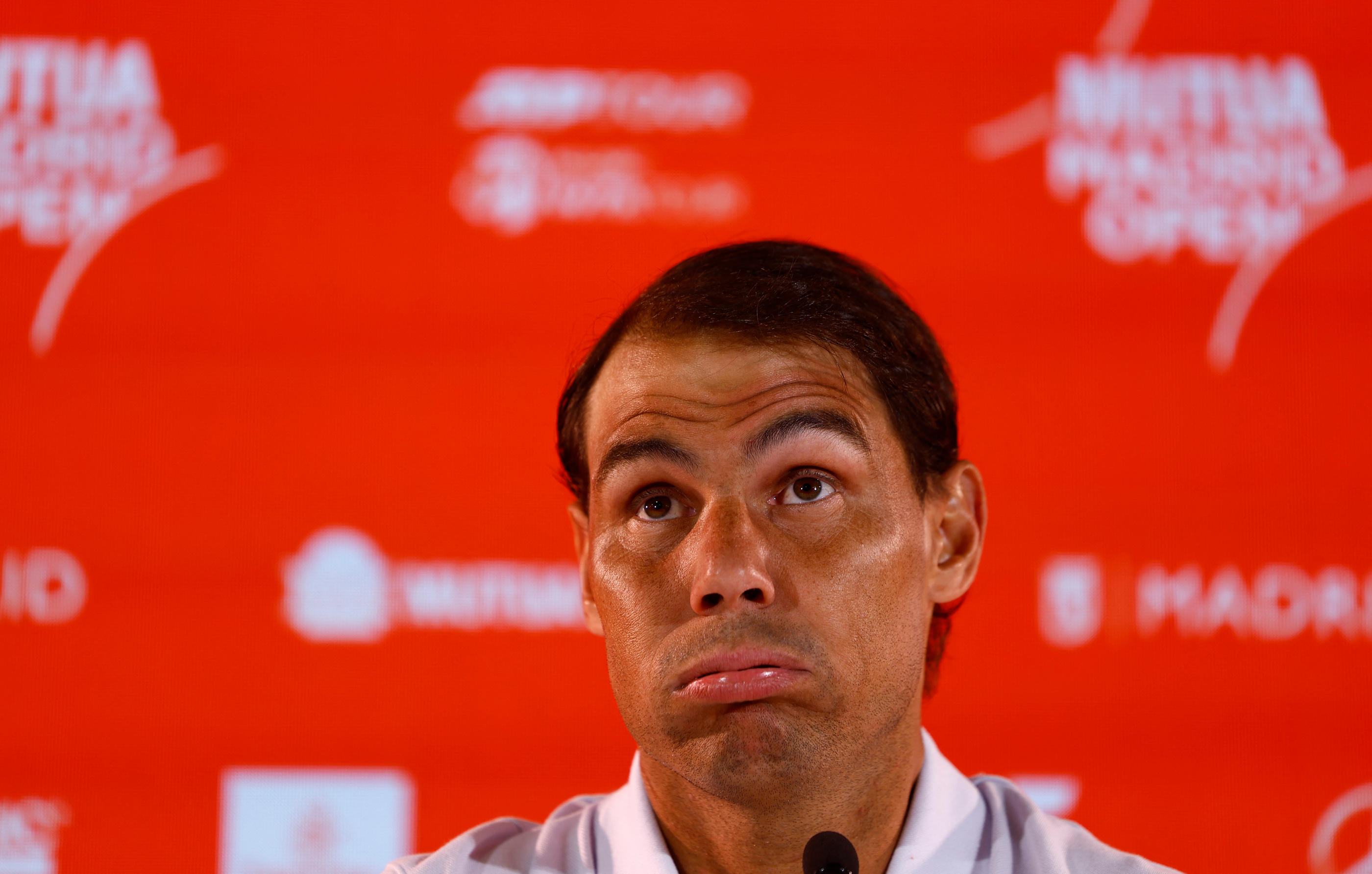 Rafael Nadal était en conférence de presse ce mercredi à la veille de son entrée en lice au Masters 1000 de Madrid. REUTERS/Susana Vera