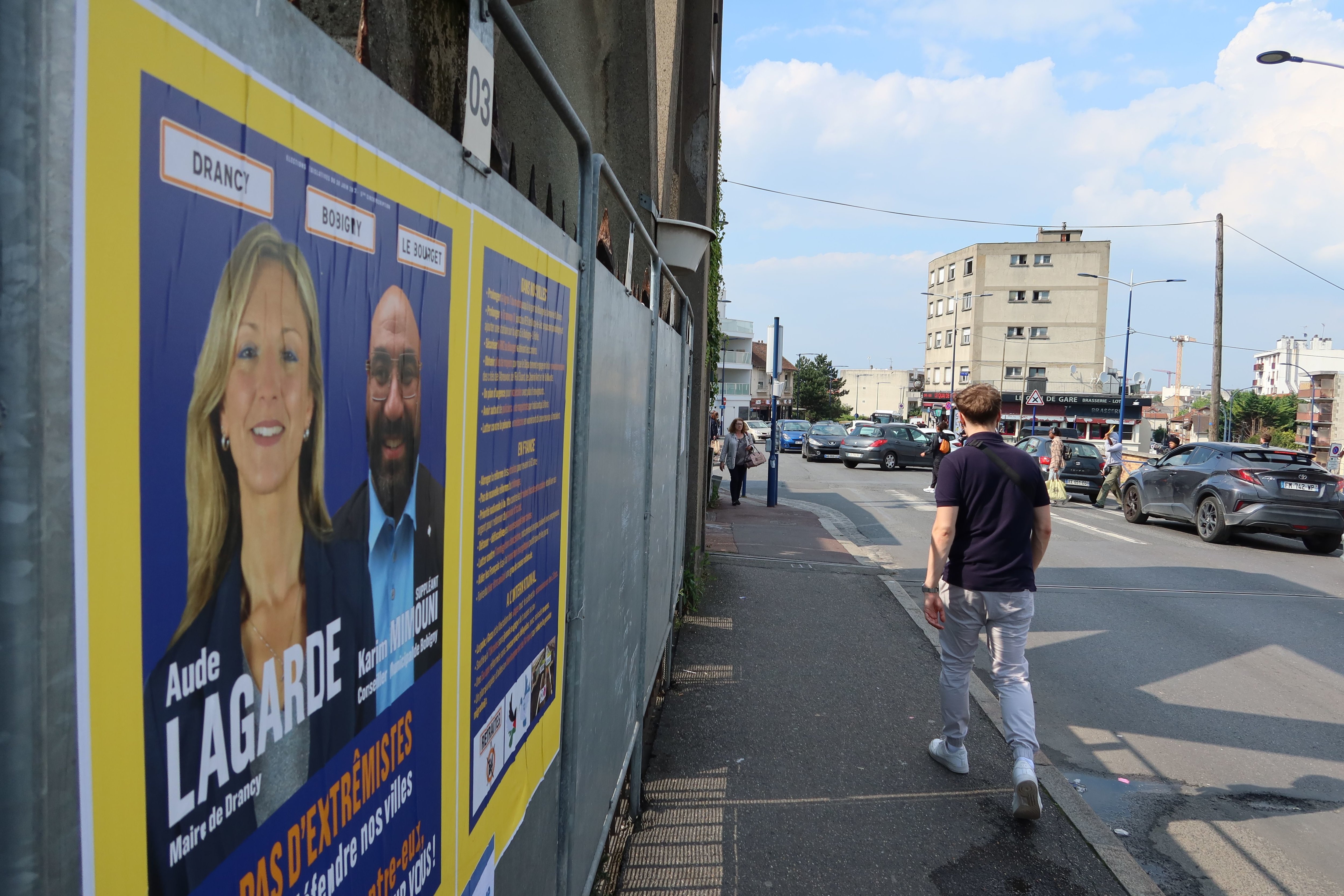 Drancy, le 21 juin. Dans la 5e circonscription de Seine-Saint-Denis, la maire de Drancy, Aude Lagarde (UDI), tentera de récupérer le siège perdu par son mari Jean-Christophe Lagarde (UDI) en 2022. LP/A.A.