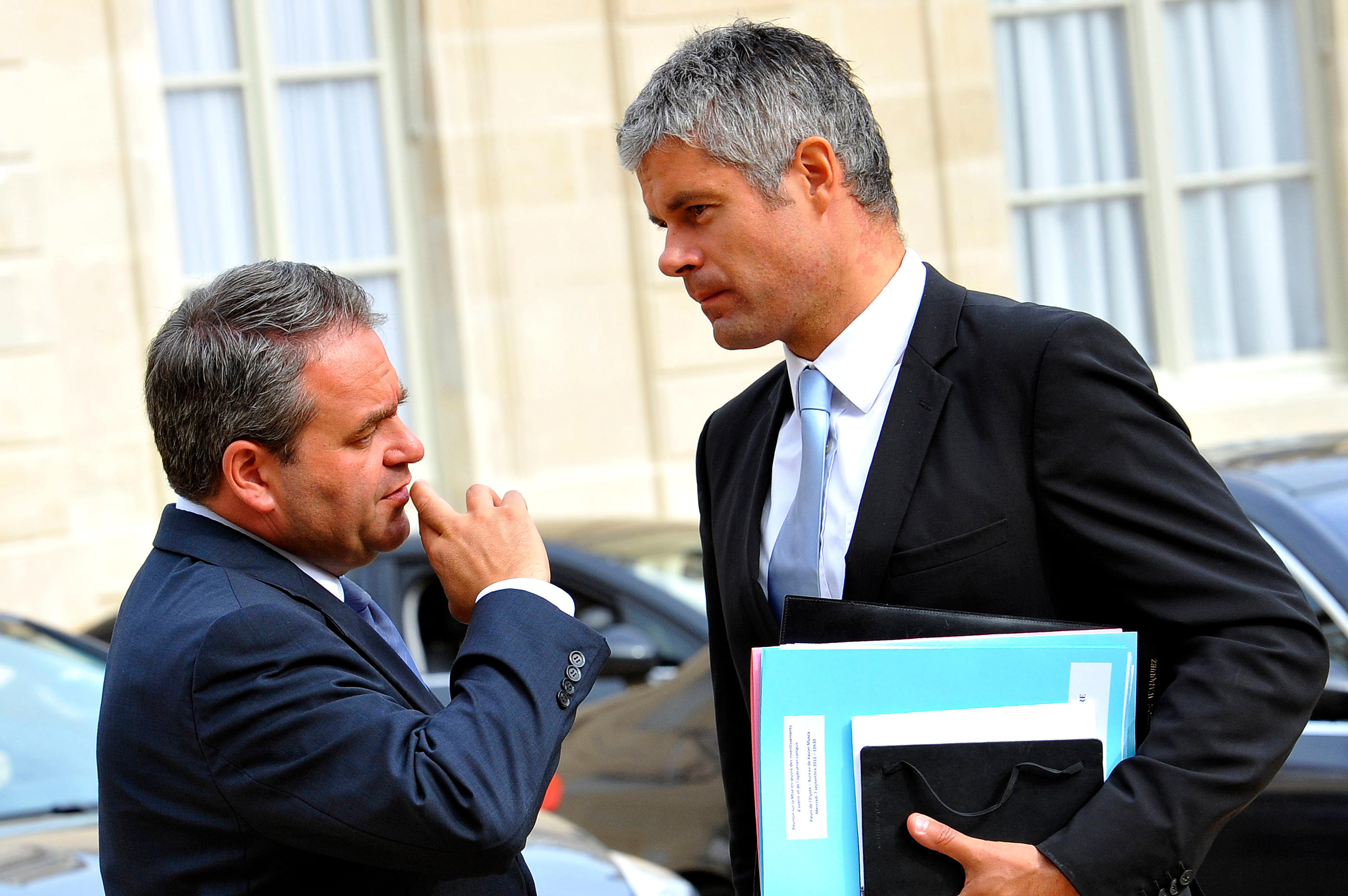 Plus de dix ans après avoir été ministres au sein du gouvernement Fillon, Xavier Bertrand et Laurent Wauquiez (ici en 2011) s'affrontent déjà en coulisses pour la prochaine élection présidentielle.