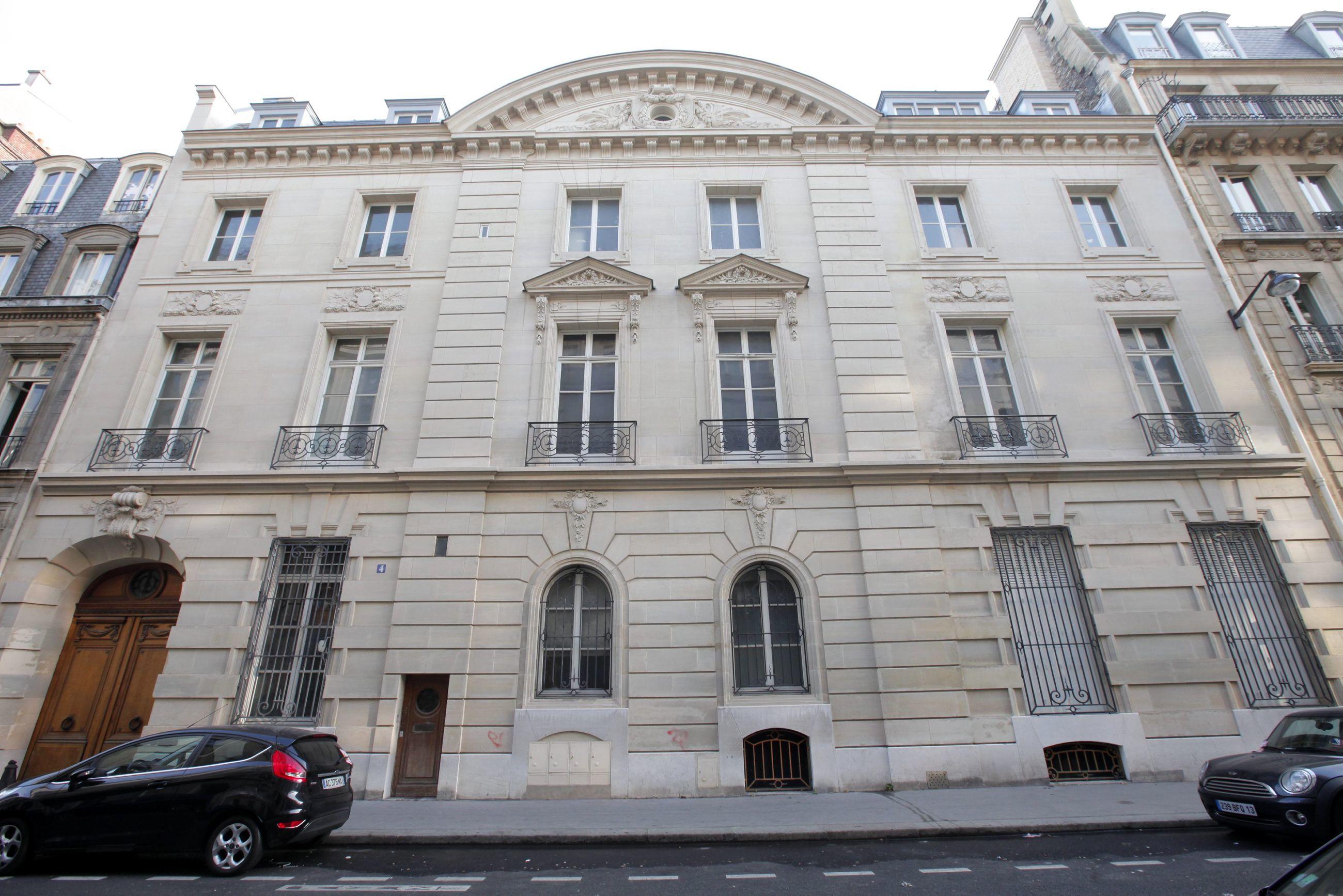 L'immeuble du 4 rue de la Baume (VIIIe) fait partie des « biens mal acquis » du clan Bongo saisis par la justice française. LP/Philippe Lavieille