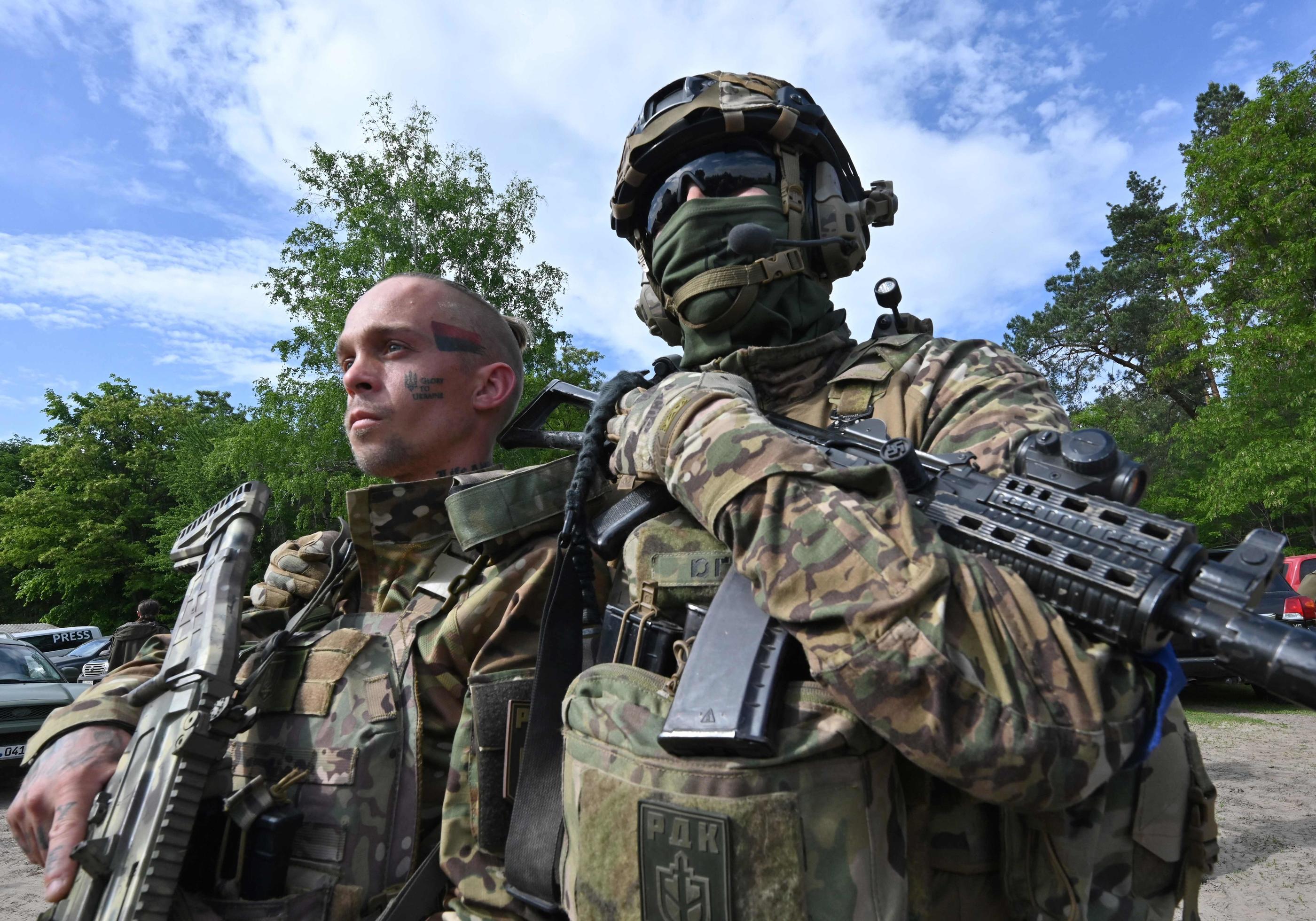 L'armée russe dit avoir utilisé aviation et artillerie pour repousser la tentative d'« invasion » ukrainienne. AFP/SERGEY BOBOK 