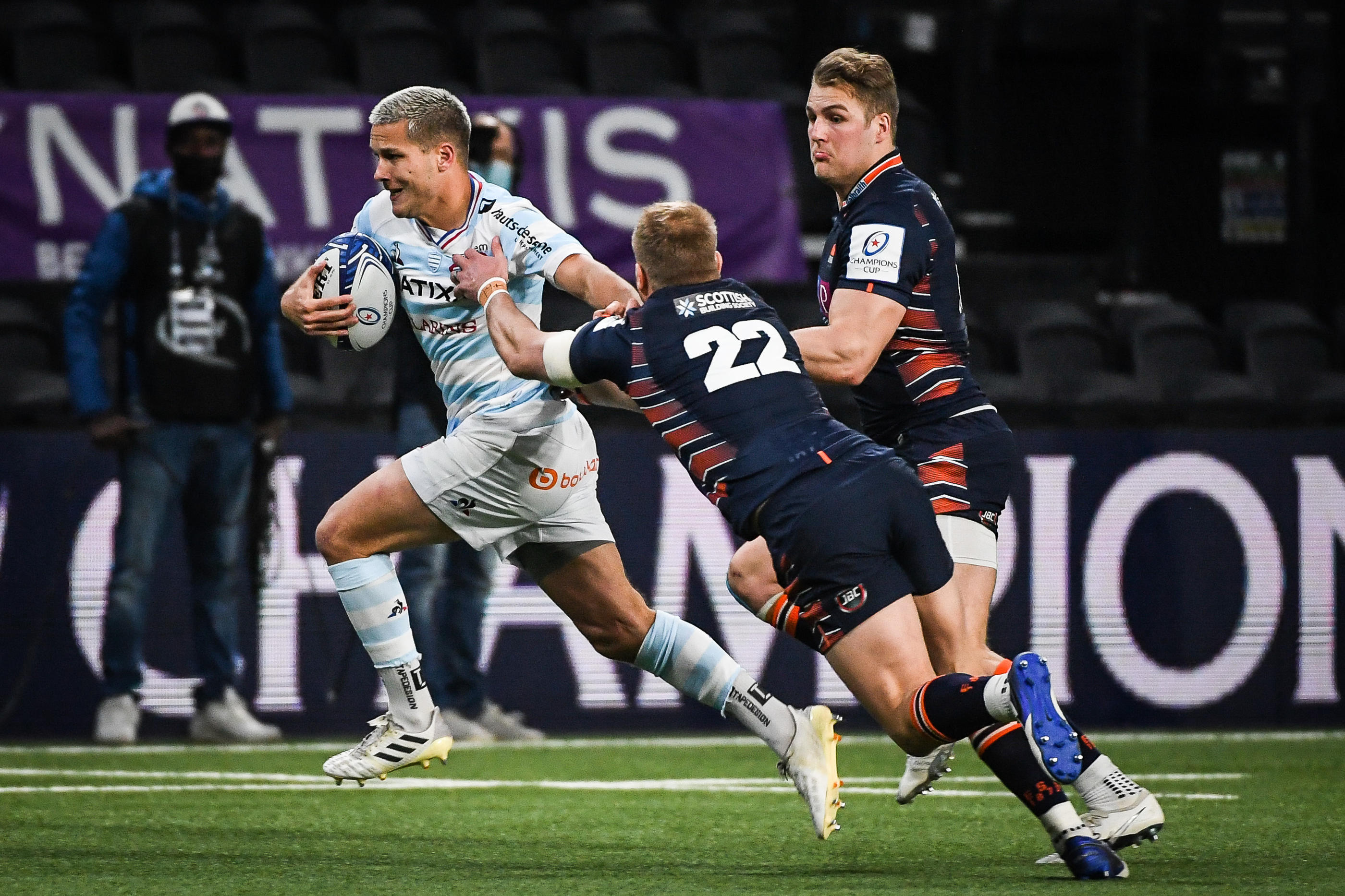 Coupe d'Europe : qui est Antoine Gibert, le jeune ouvreur du Racing 92 formé au milieu des stars