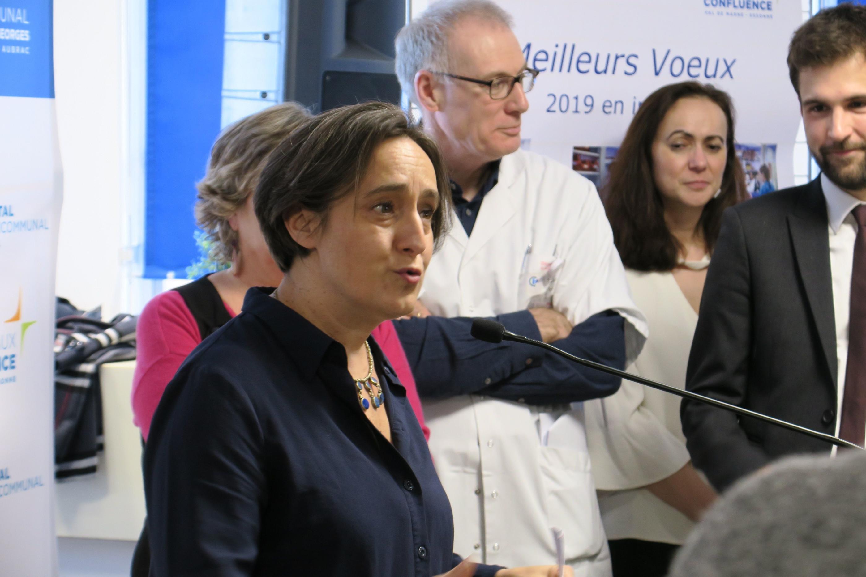 Catherine Vauconsant dirigeait les hôpitaux intercommunaux de Créteil (Chic) et Villeneuve-Saint-Georges (Chiv) depuis février 2020. Elle a connu la crise du Covid et a lancé des projets structurants majeurs pour les deux établissements. (Archives) LP/Marine Legrand