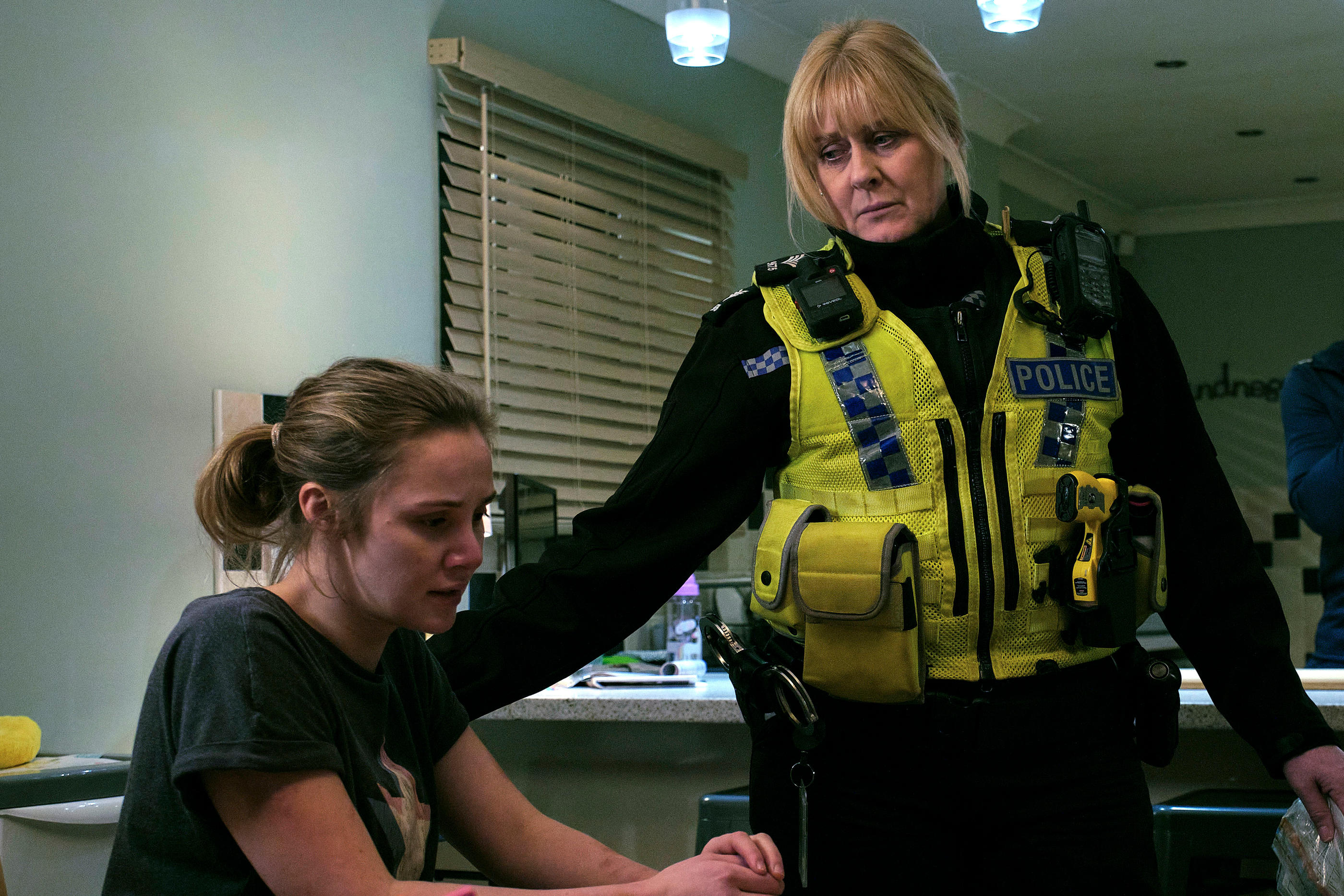Dans cette nouvelle saison de « Happy Valley », la flic Catherine Cawood est sur le point de prendre sa retraite. BBC/Matt Squire