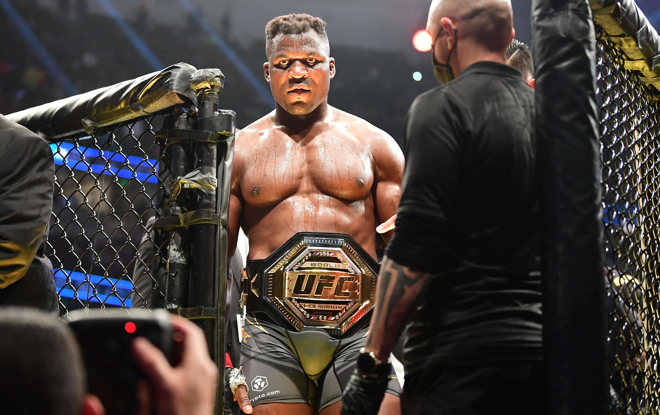 MMA : pourquoi Francis Ngannou veut quitter l'UFC et défier Tyson Fury à la  boxe - Le Parisien