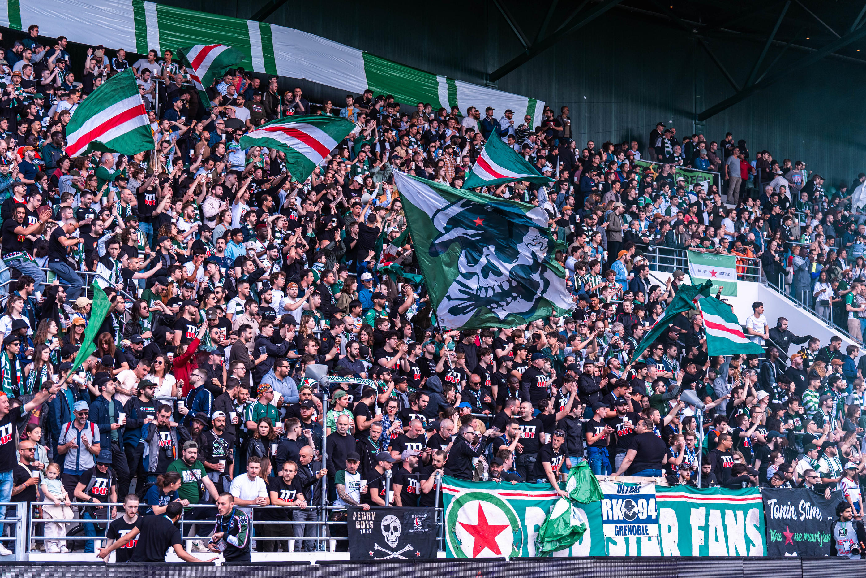 Les supporters du Red Star pourraient voir débarquer d'autres Américains à la tête du club. Icon Sport/Alexandre Martins