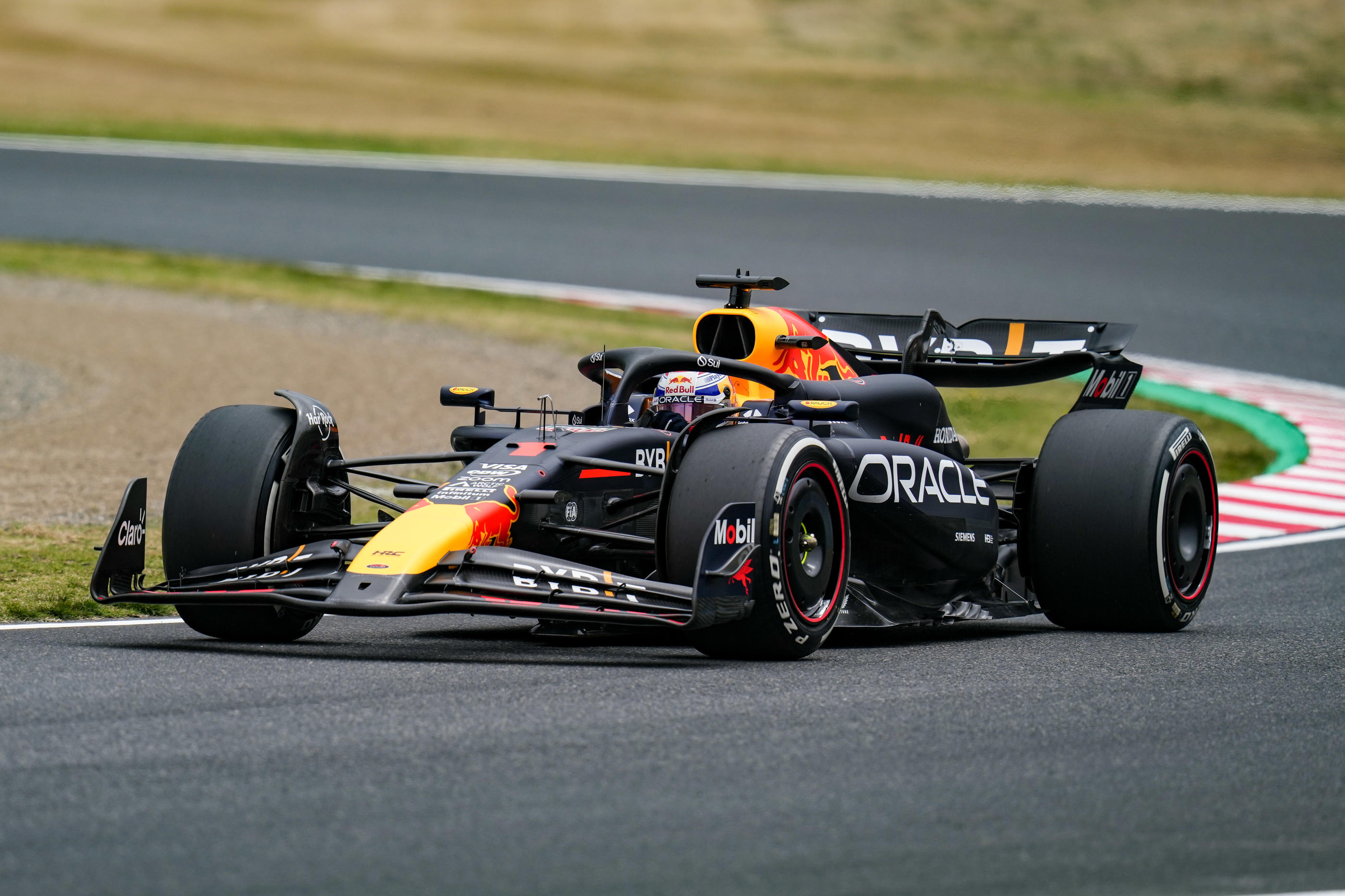 Malgré son abandon en Australie il y a quinze jours, Max Verstappen (Red Bull) sera à nouveau le grand favori du Grand Prix de Suzuka. Xinhua/Zhang Xiaoyu/Icon Sport