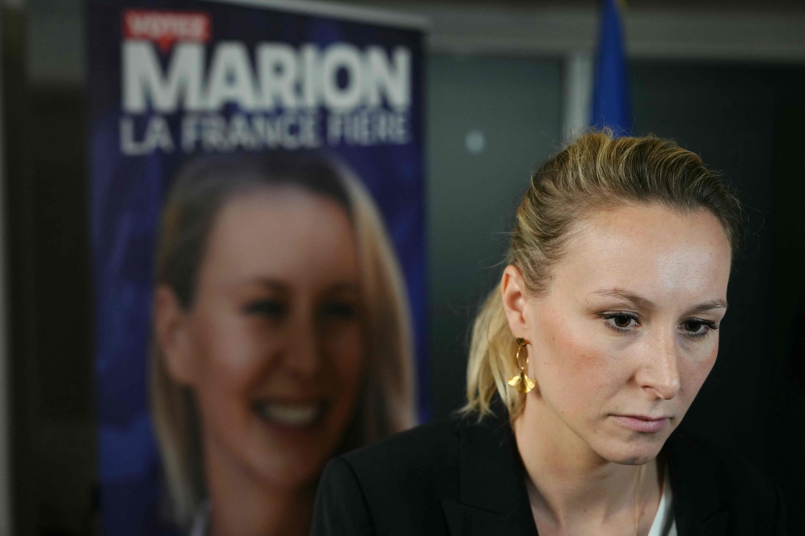 Marion Maréchal est la tête de liste de Reconquête pour les européennes. AFP / Dimitar DILKOFF