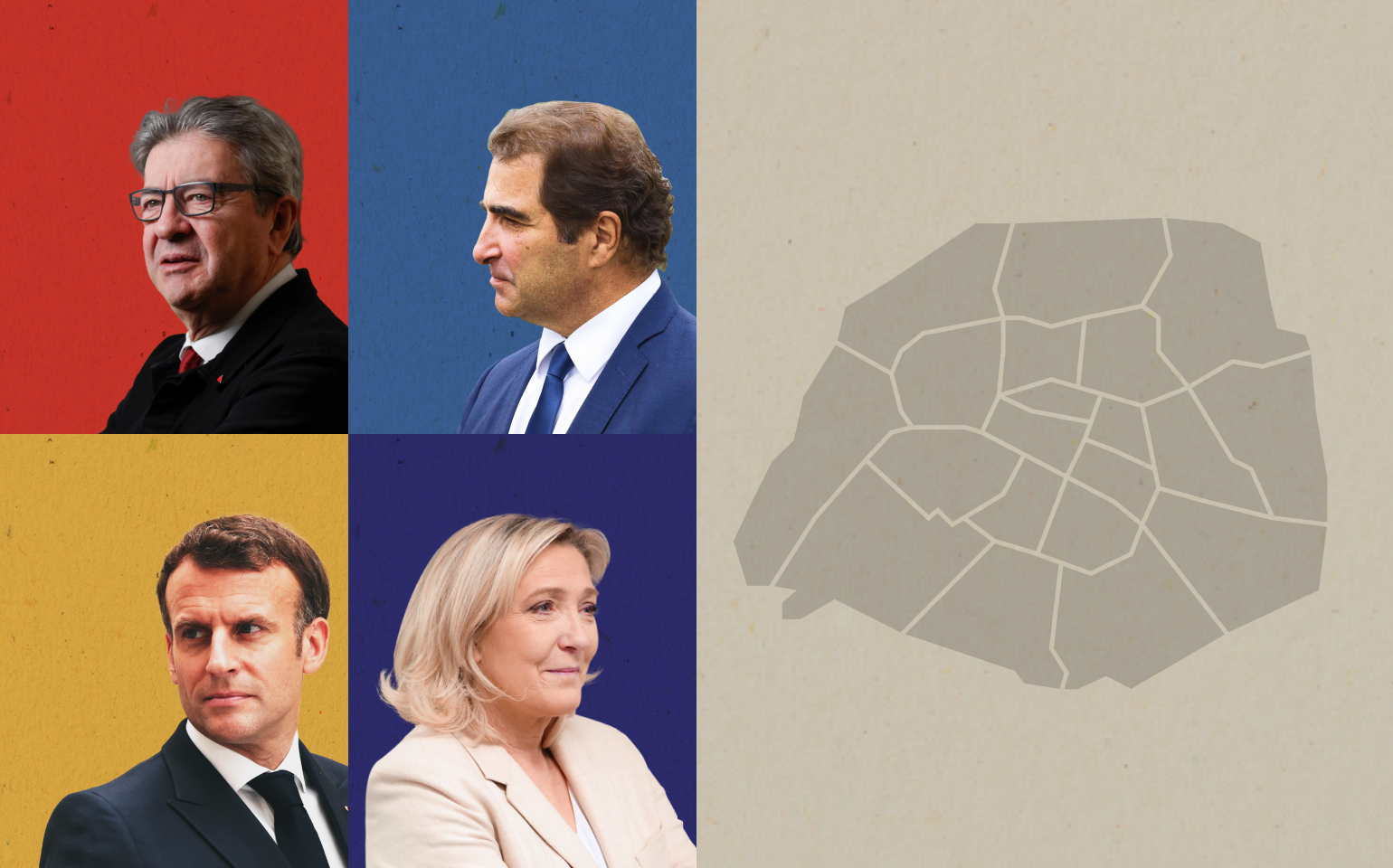 Les élections législatives rebattent les cartes dans la capitale. Collage Le Parisien