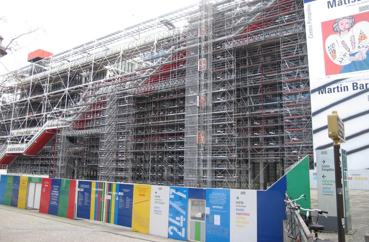 “It’s a catastrophe !”  : in Paris, a petition against the closure of the Center Pompidou