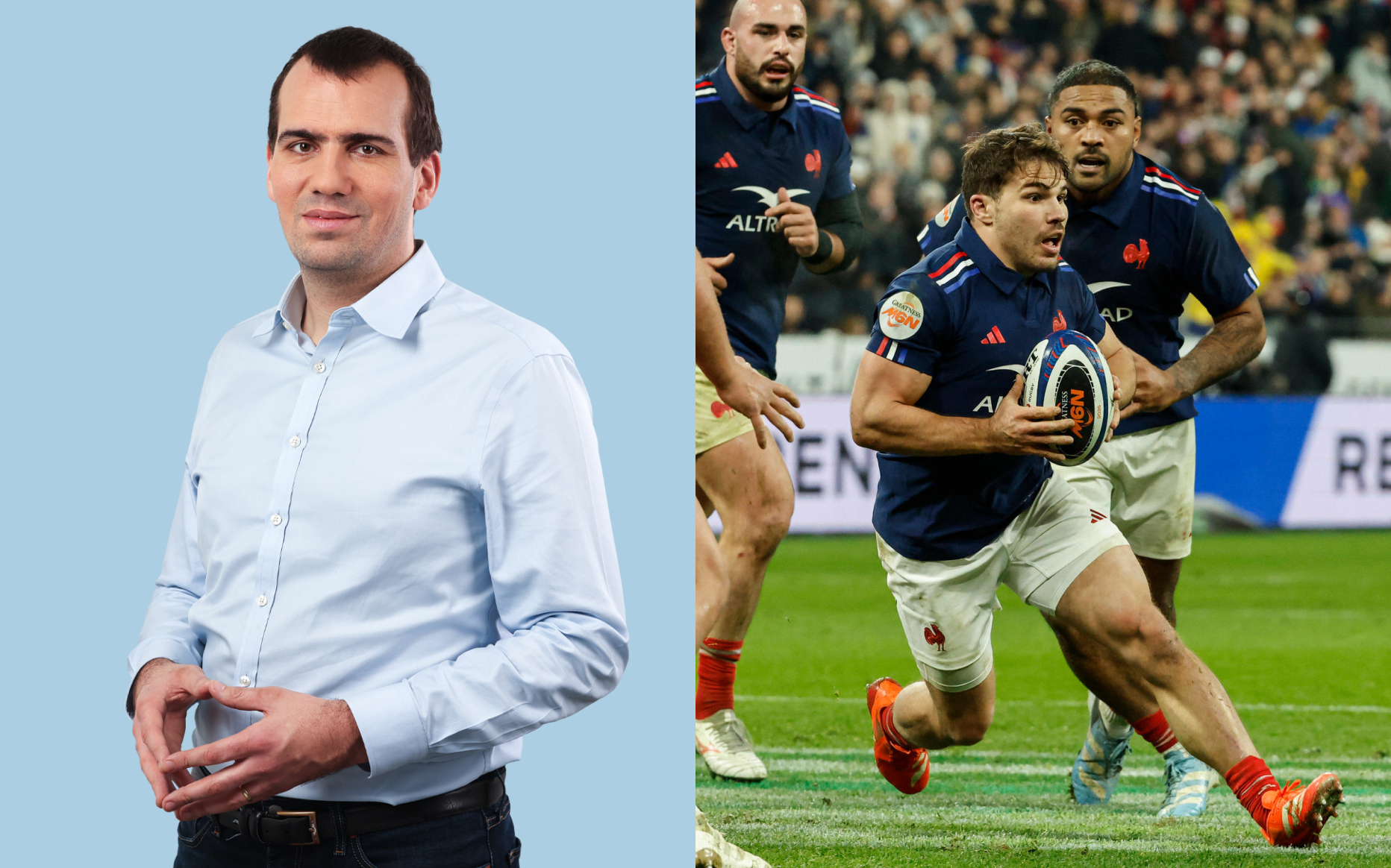 DIRECT. Antoine Dupont : « C'est quelqu'un de simple, sans chichi et assez  direct » - Le Parisien