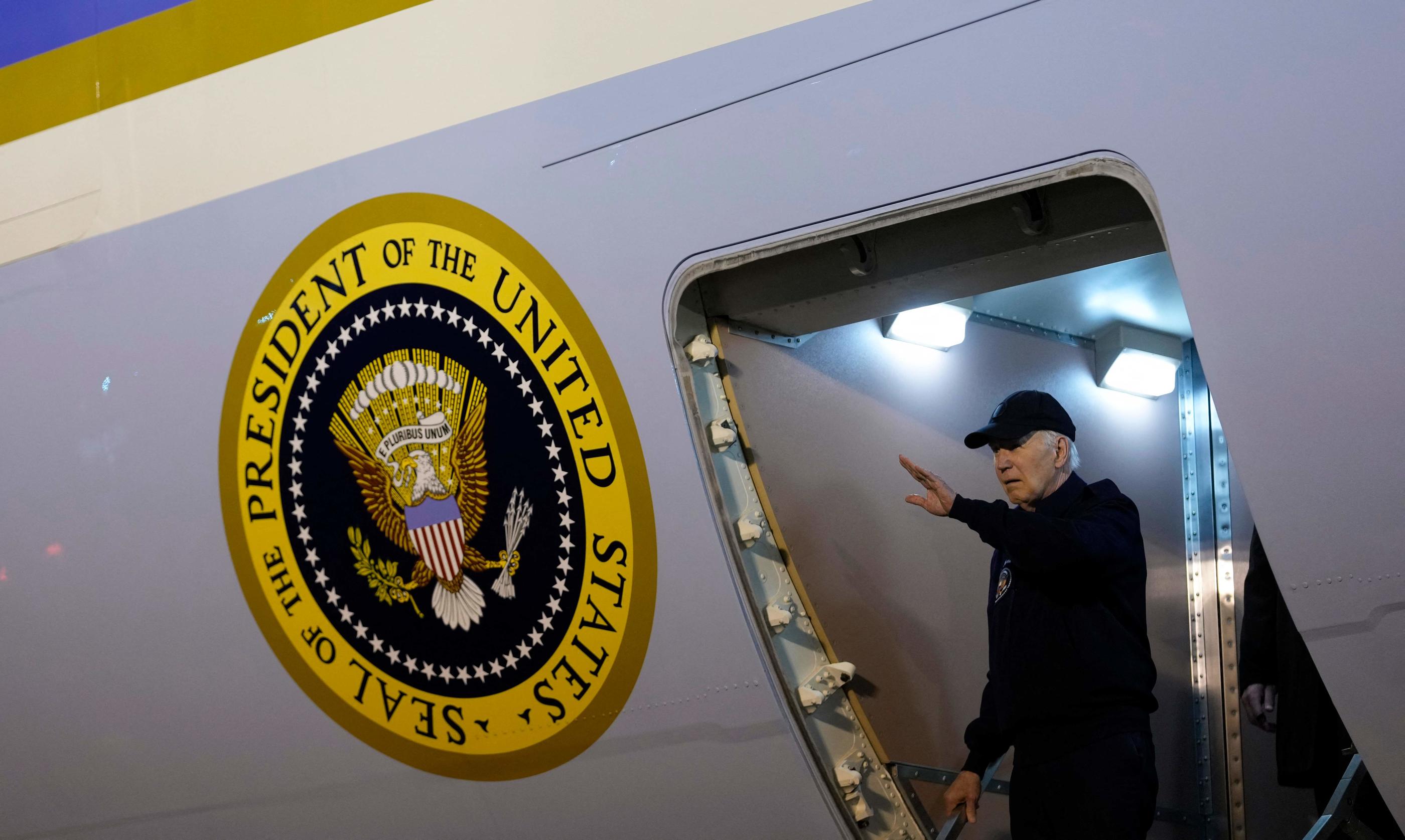 Le président américain Joe Biden a été menacé de mort sur le réseau social X. L'auteur des messages a été interpellé. AFP/Kent Nishimura.