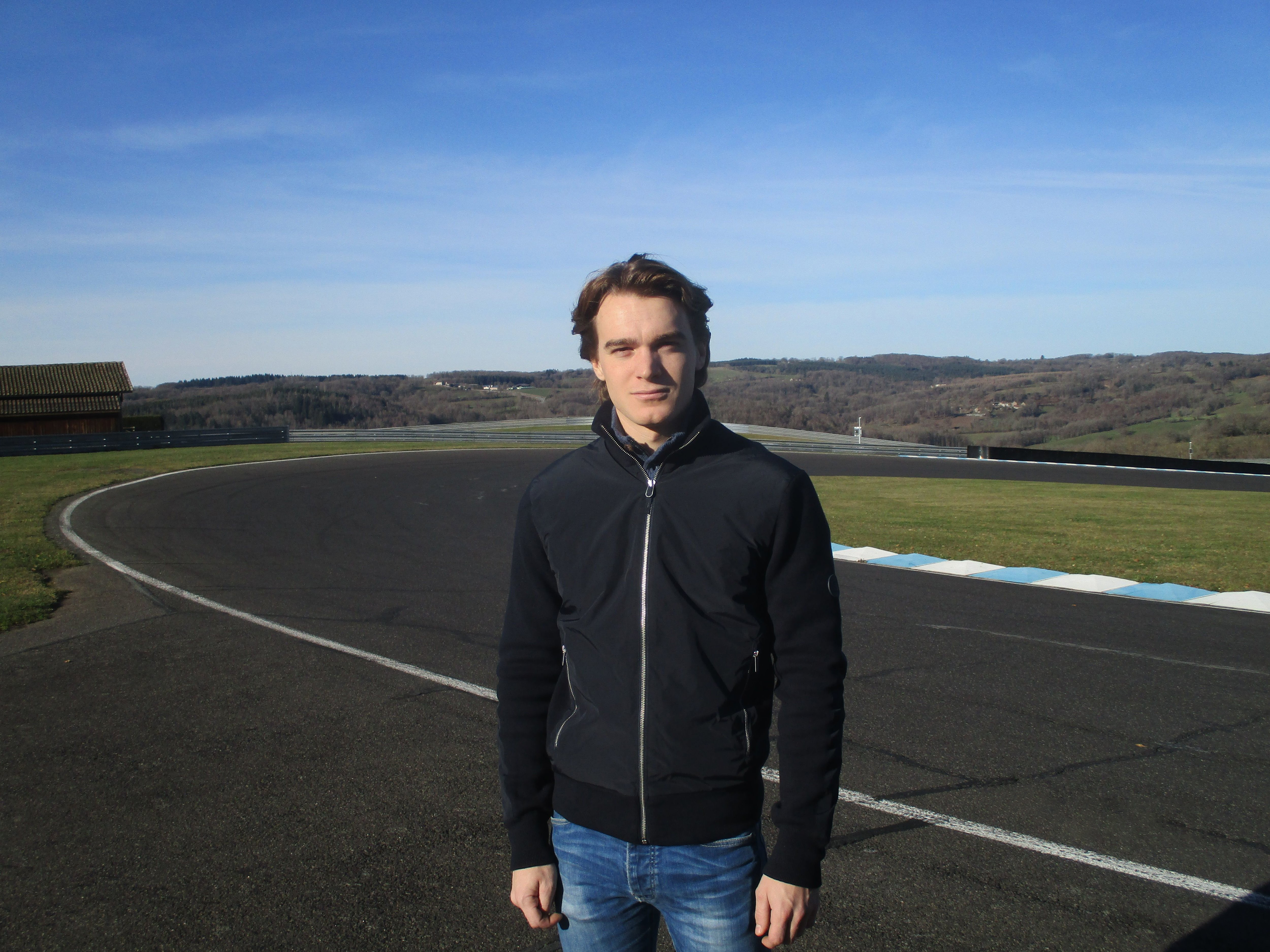 Alexandre Bardinon a fait renaître le circuit du Mas-du-Clos, dans la Creuse. LP/Antoine Marty