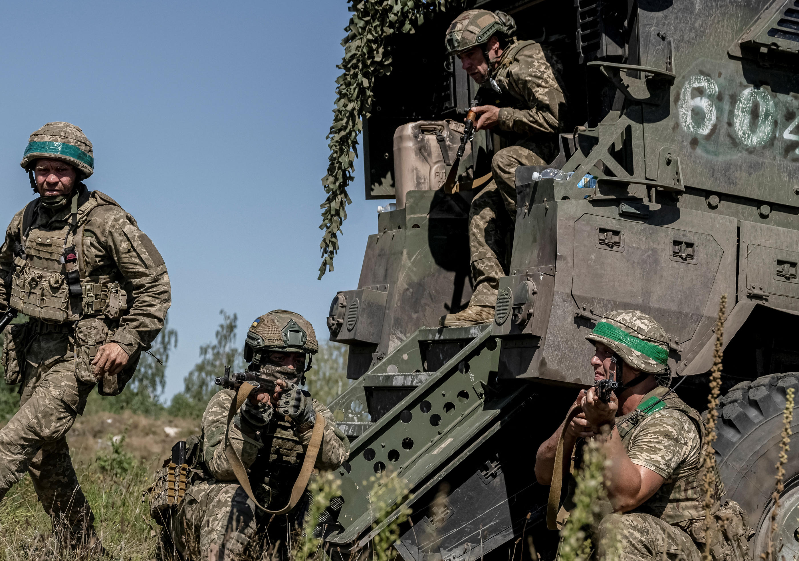 L'armée ukrainienne assure avoir détruit un second pont stratégique dans la région russe de Koursk, près d'une dizaine de jours après une offensive surprise. (Illustration) REUTERS/Viacheslav Ratynskyi