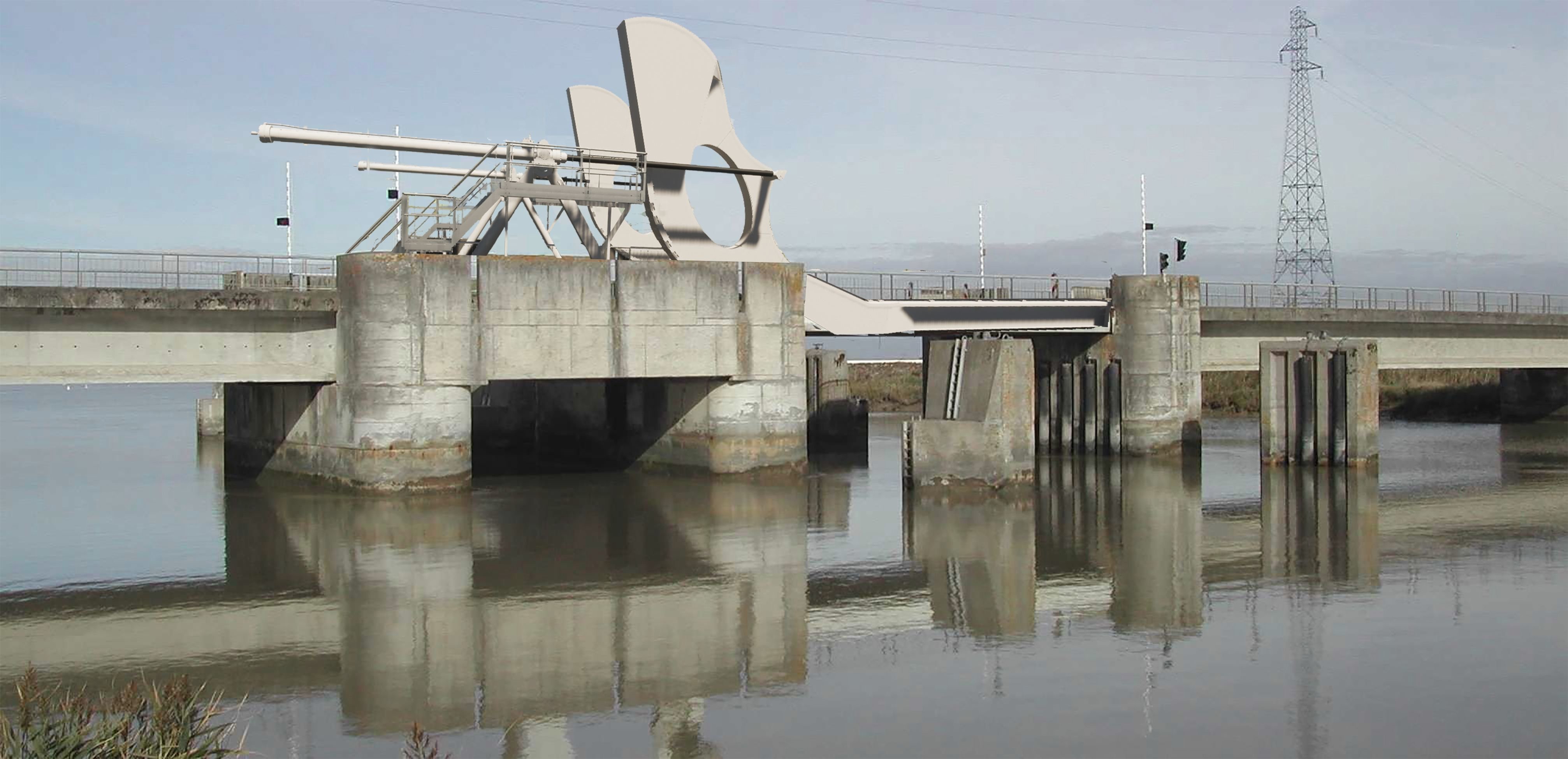 Le pont du Brault multiplie les pannes depuis 2020, forçant des automobilistes de Charente-Maritime et de Vendée à faire de longs détours. Il sera en travaux pour modernisation entre le 16 septembre et le 9 décembre 2024. DR