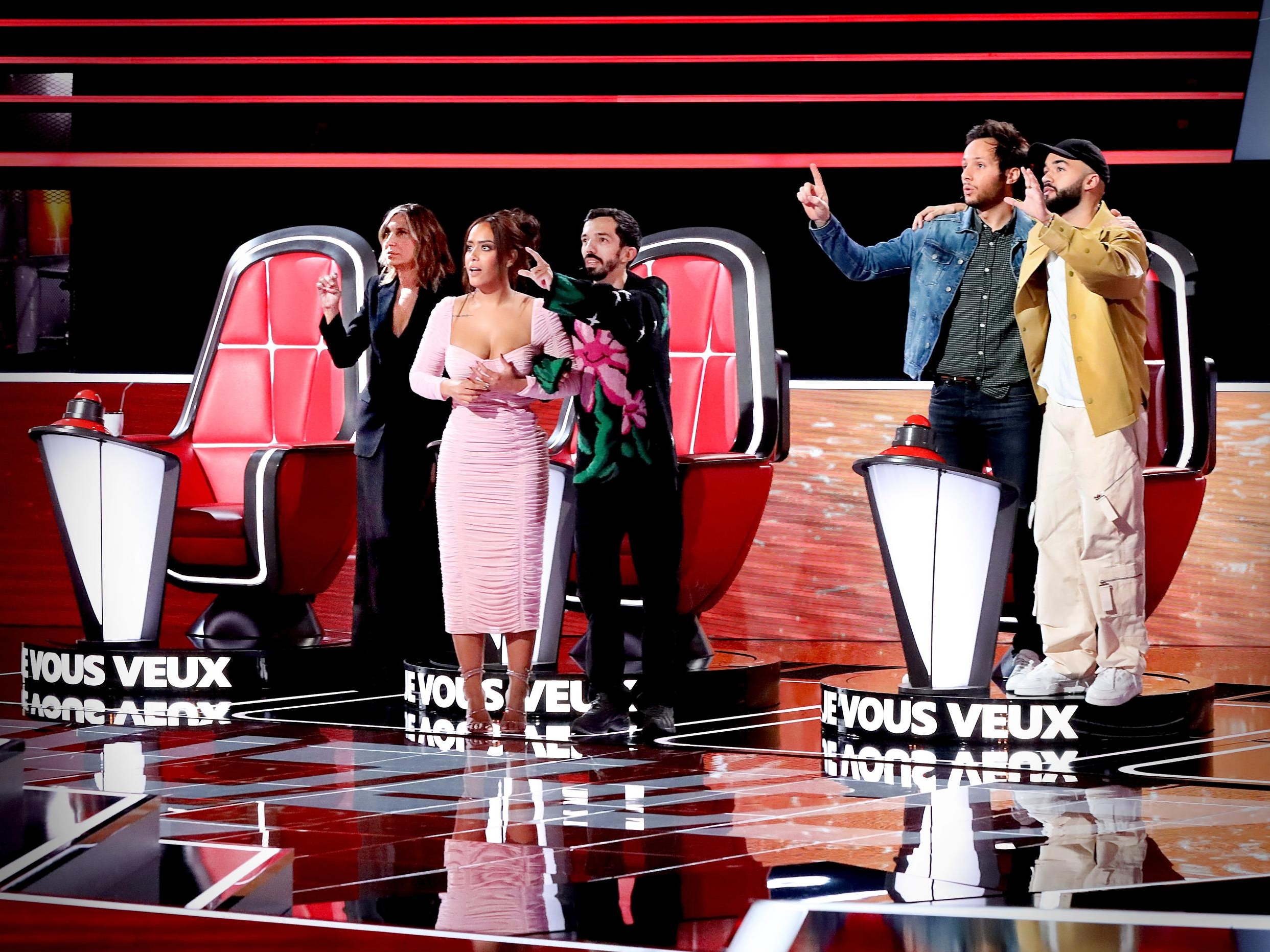 Ce samedi soir sur TF1, les jurés de «The Voice» se sont disputés plusieurs talents. Bureau233/Alex Sarmiento