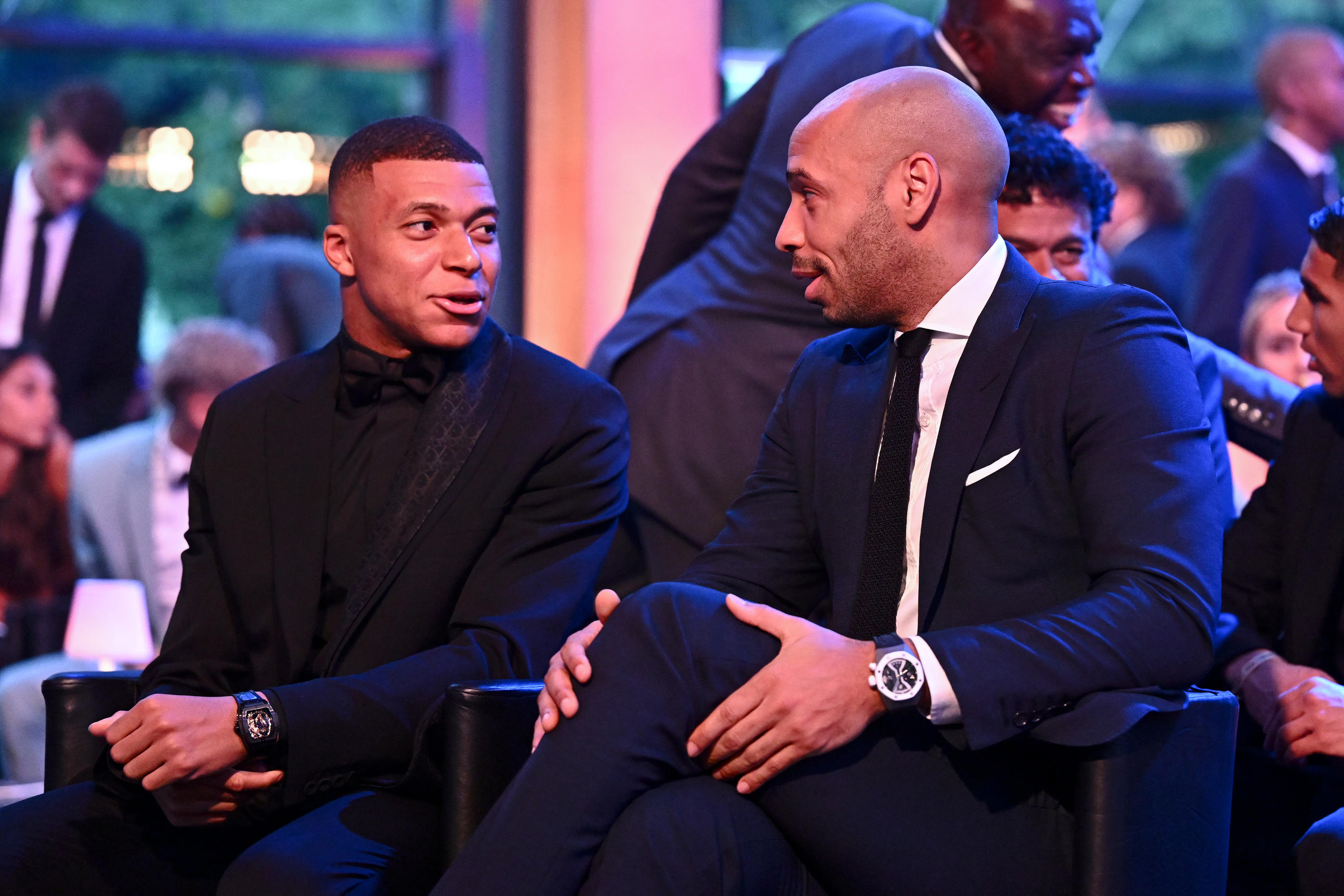 Pour Thierry Henry, Kylian Mbappé est le meilleur joueur de l'histoire du PSG. Icon Sport/Anthony Bibard