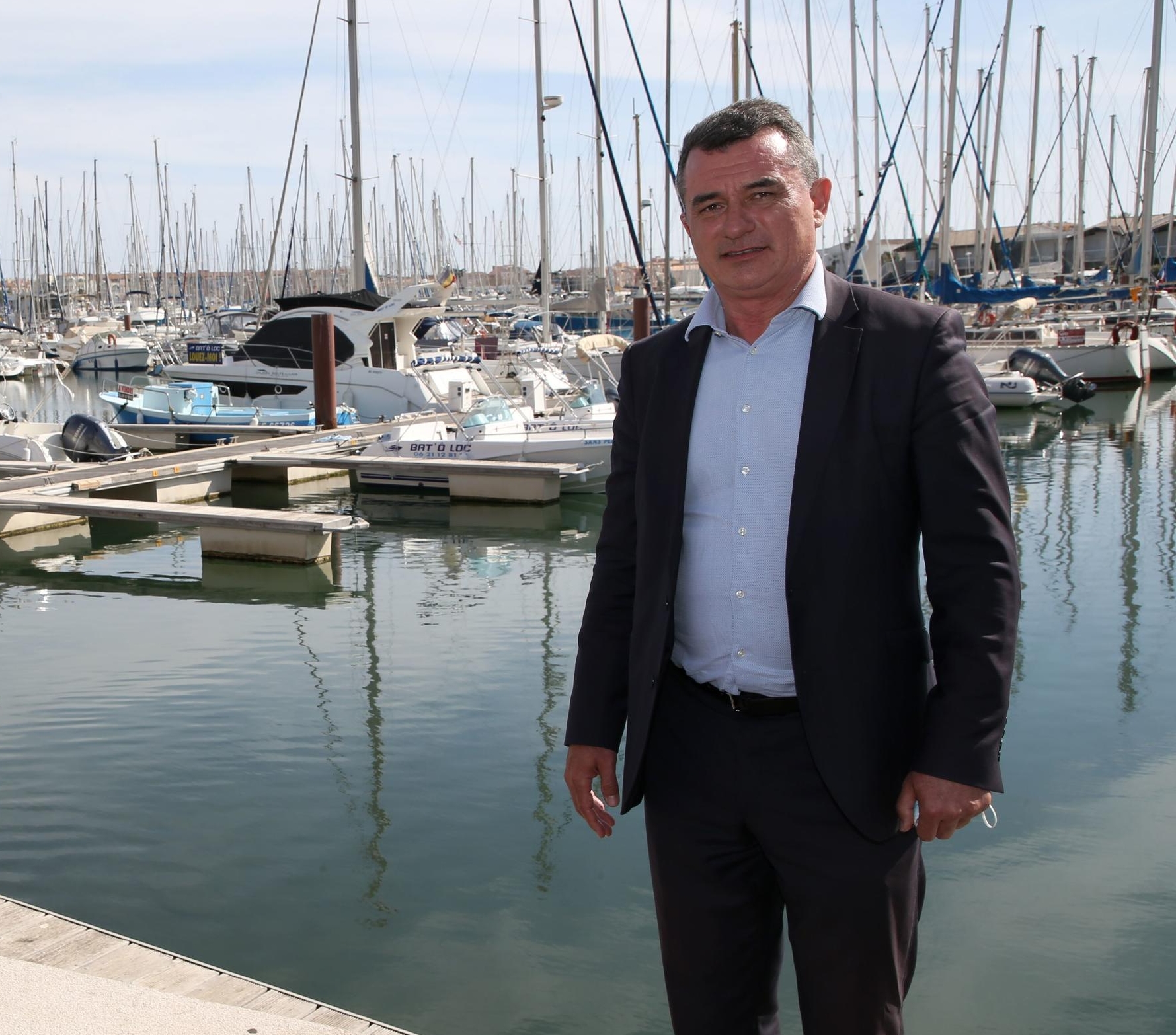Gilles d’Ettore, maire d'Agde, dort en prison, victime consentante d’une invraisemblable arnaque ésotérique. SIPA/Alain Robert