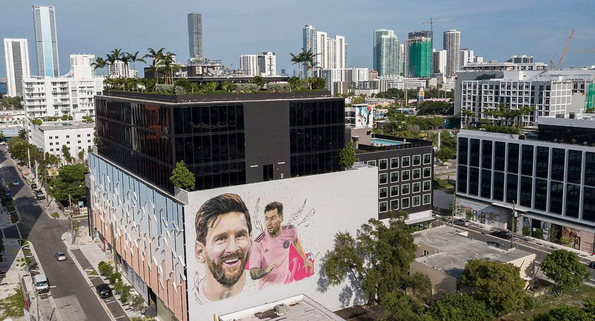Miami est déjà prêt à accueillir la star argentine. Icon sport
