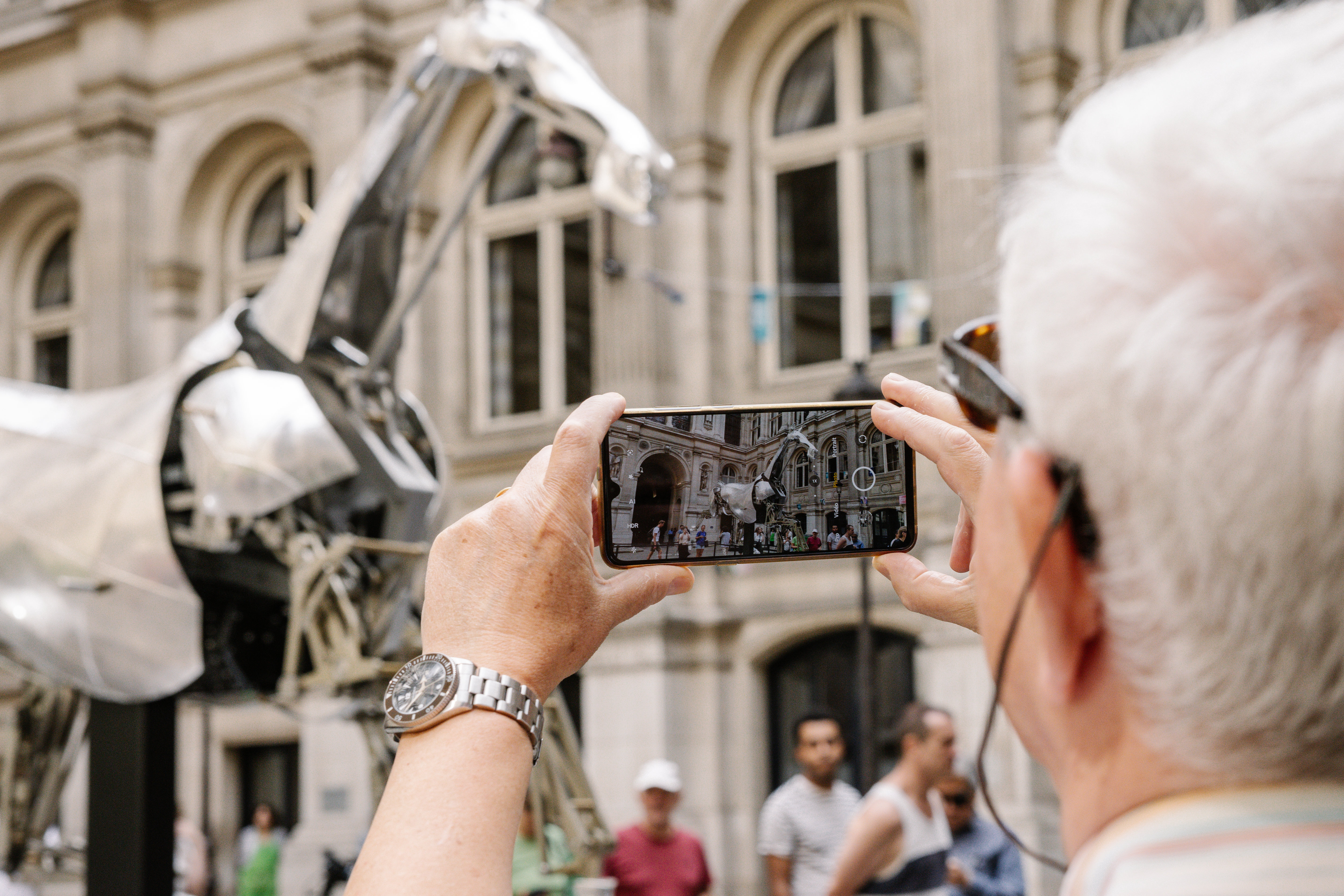 Paris, jeudi 29 août. La Ville a ouvert 8 000 nouveaux créneaux après que se sont écoulées, en quelques heures, les 35 000 places disponibles. LP/Arnaud Dumontier