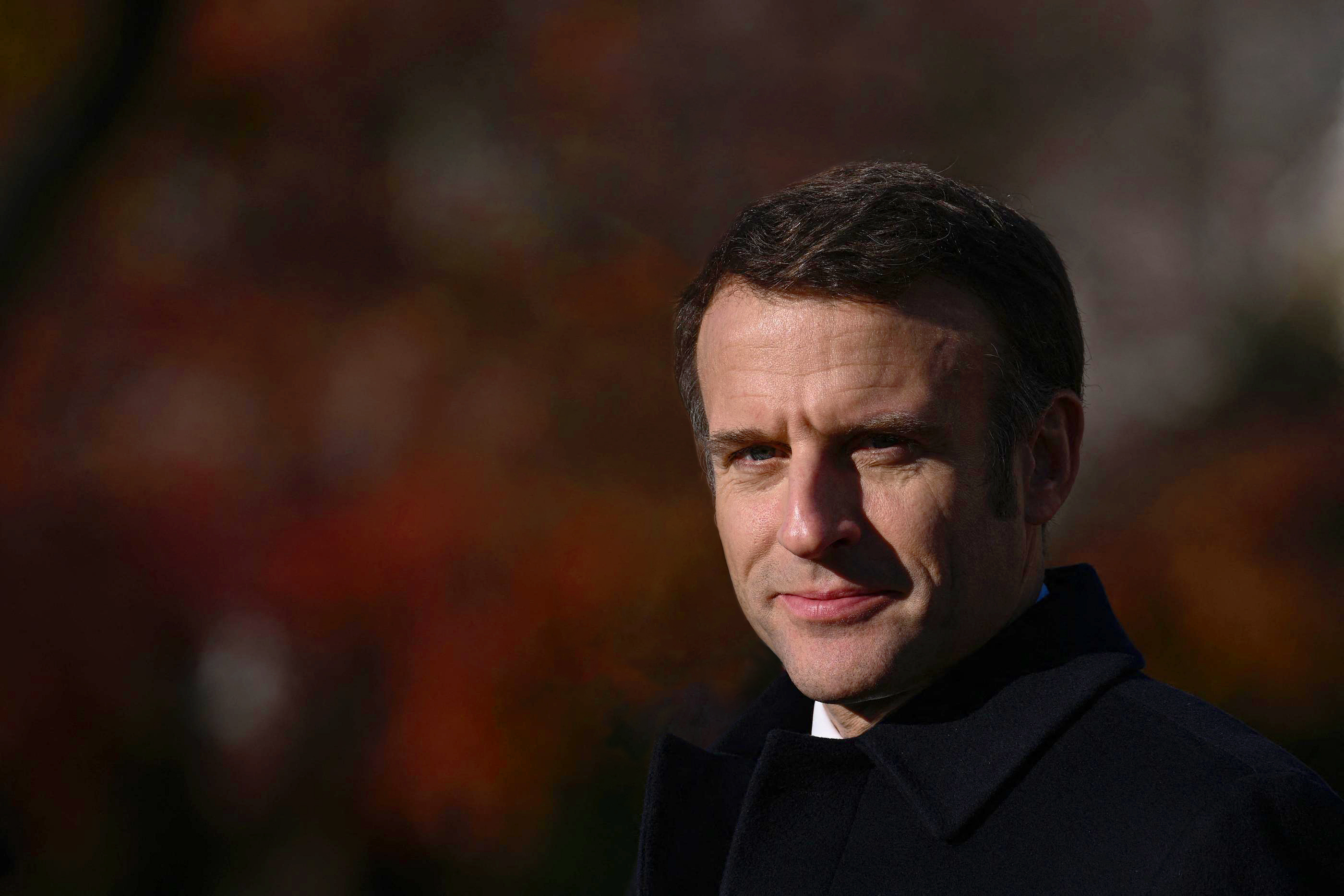 Emmanuel Macron (ici le 1er décembre à la Maison Blanche) n'a esquivé aucun sujet. AFP/Brendan Smialowski