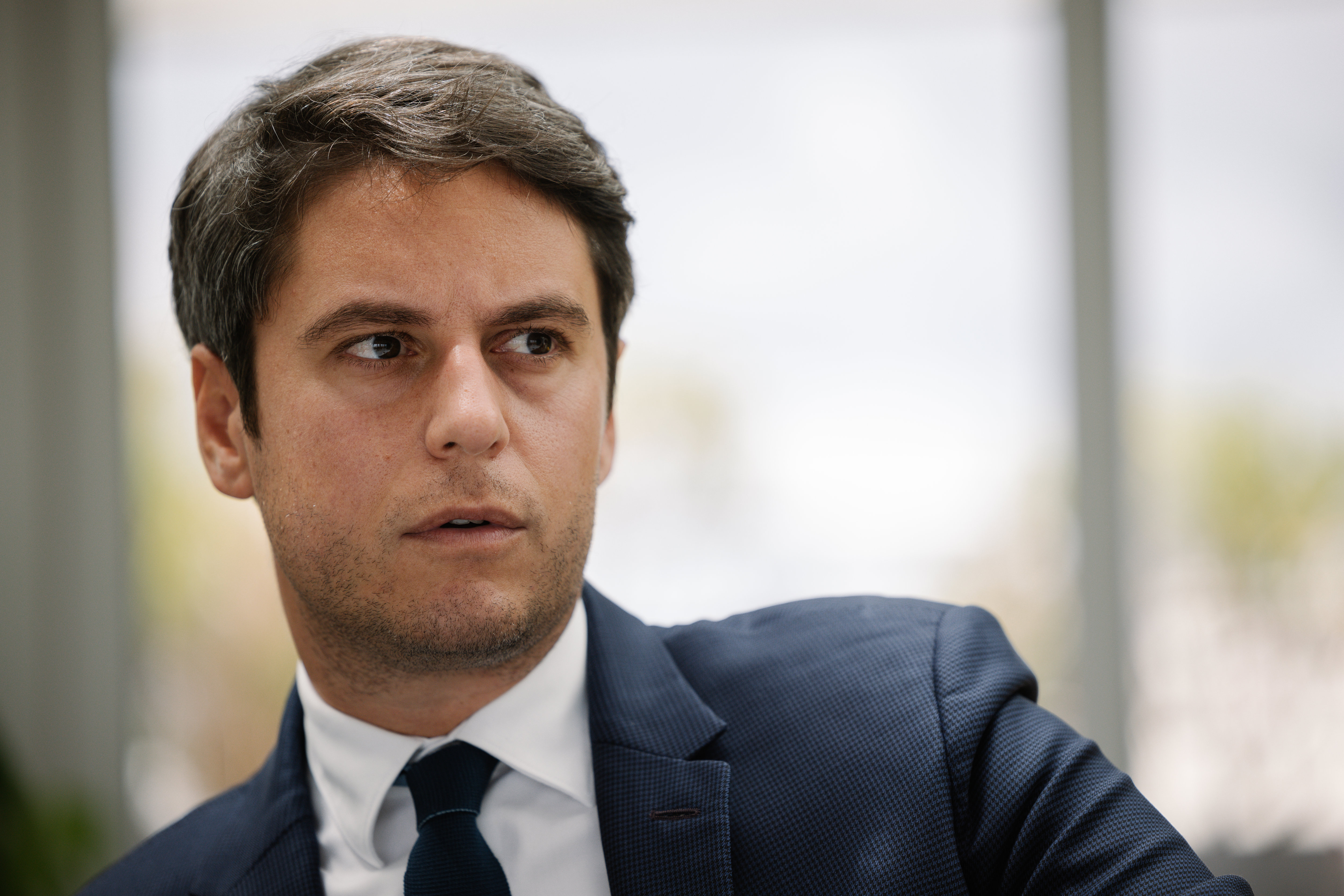 Mis devant le fait accompli de la dissolution par Emmanuel Macron, Gabriel Attal (ici le 22 juin) a mené la campagne des législatives, devenant pour beaucoup en macronie celui qui a permis d'éviter la débâcle. LP/Arnaud Dumontier